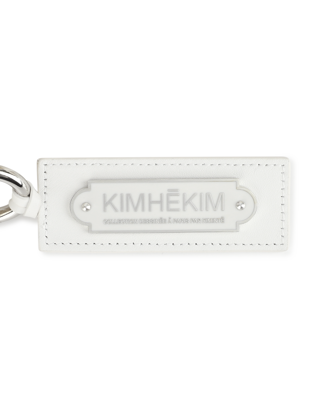 Kimhe Kim - Monroe Logo Keyring (White) product image 3 | TRAB K-Fashion Australia