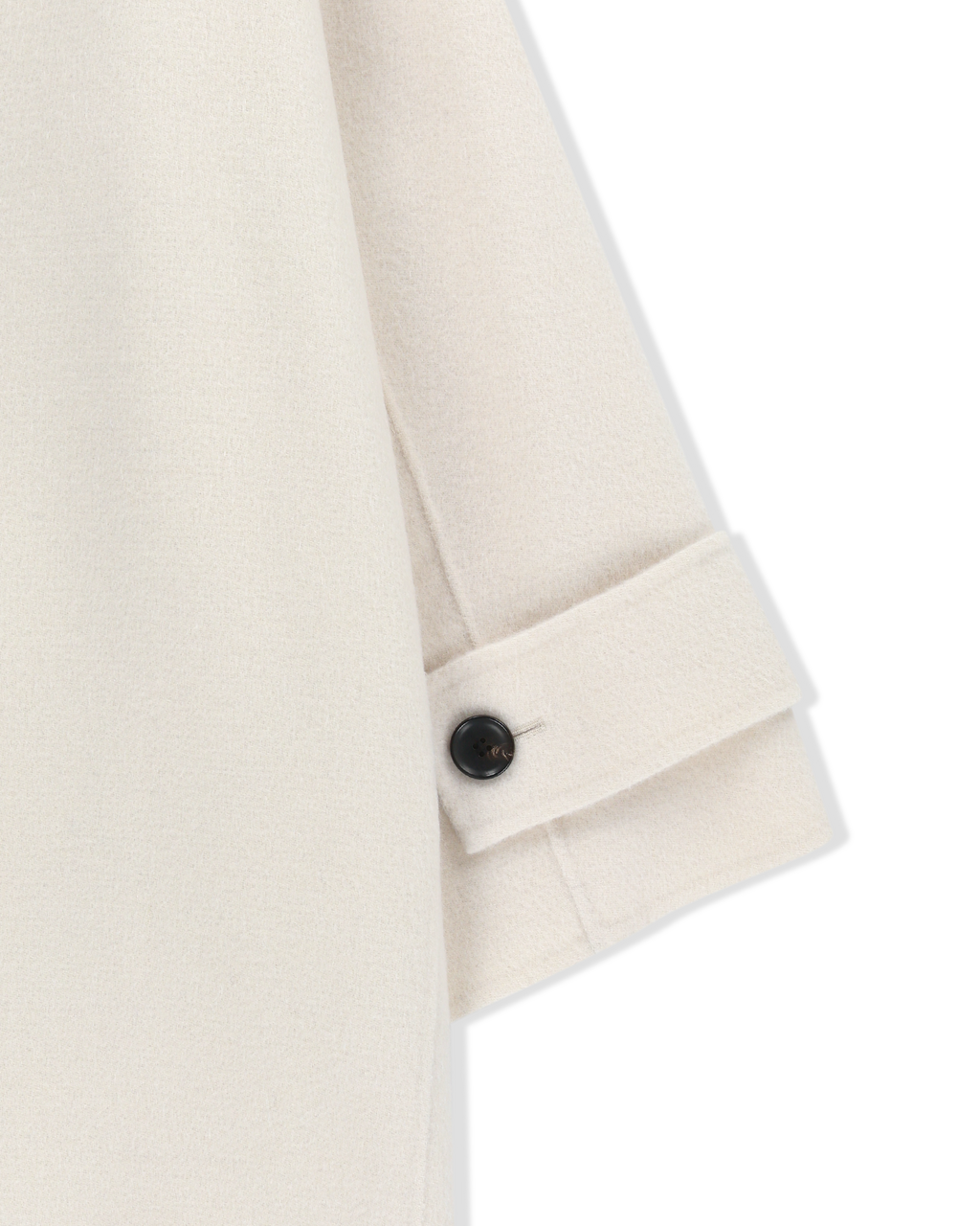 Kimhe Kim - Scarf Detail Half Coat (Ivory) product image 13 | TRAB K-Fashion Australia