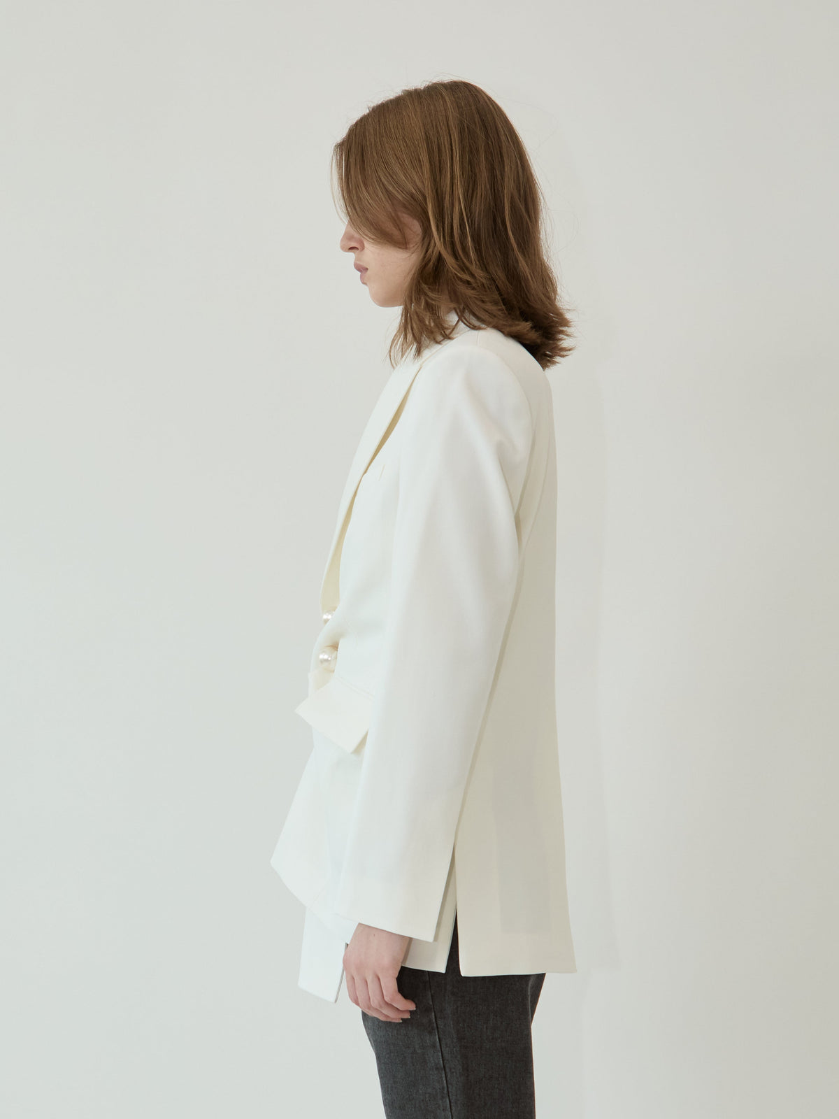 Kimhe Kim - Venus Jacket (White) product image 3 | TRAB K-Fashion Australia