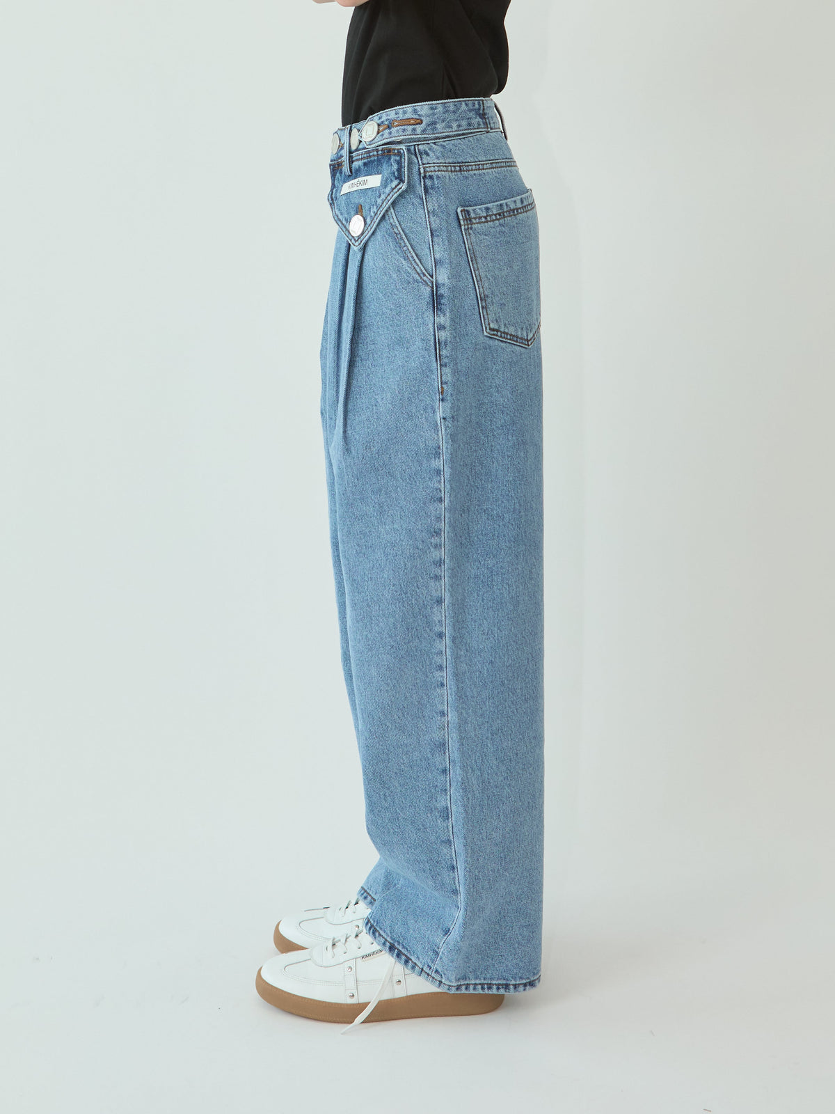 Kimhe Kim - Two Pocket Pants (Sky Blue) product image 3 | TRAB K-Fashion Australia