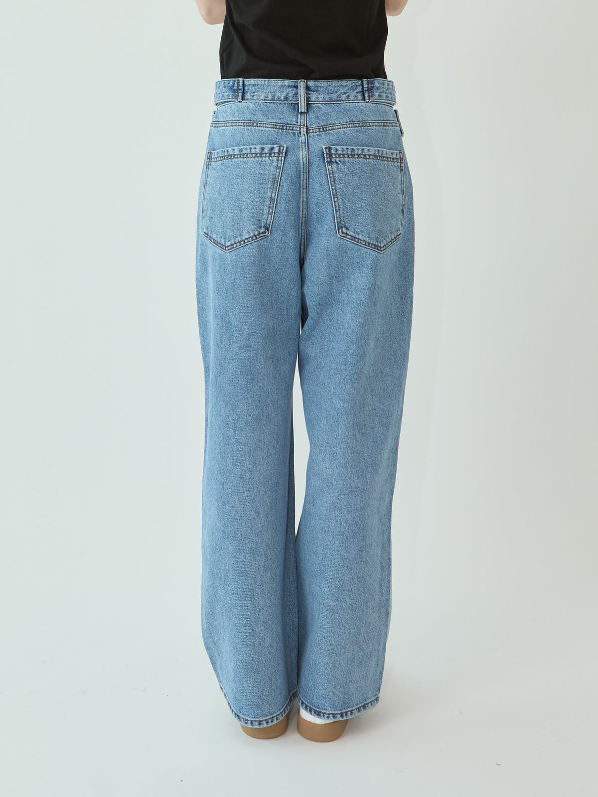 Kimhe Kim - Two Pocket Pants (Sky Blue) product image 4 | TRAB K-Fashion Australia