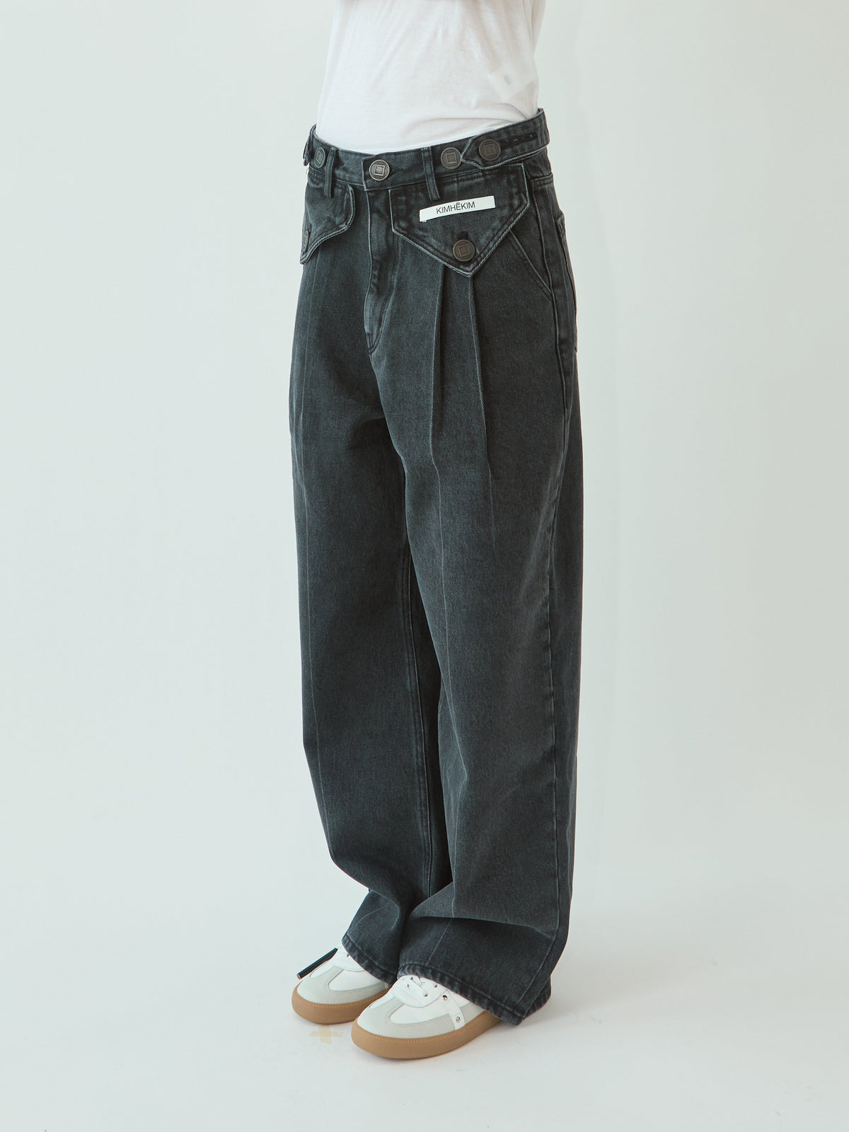 Kimhe Kim - Two Pocket Pants (Black) product image 2 | TRAB K-Fashion Australia