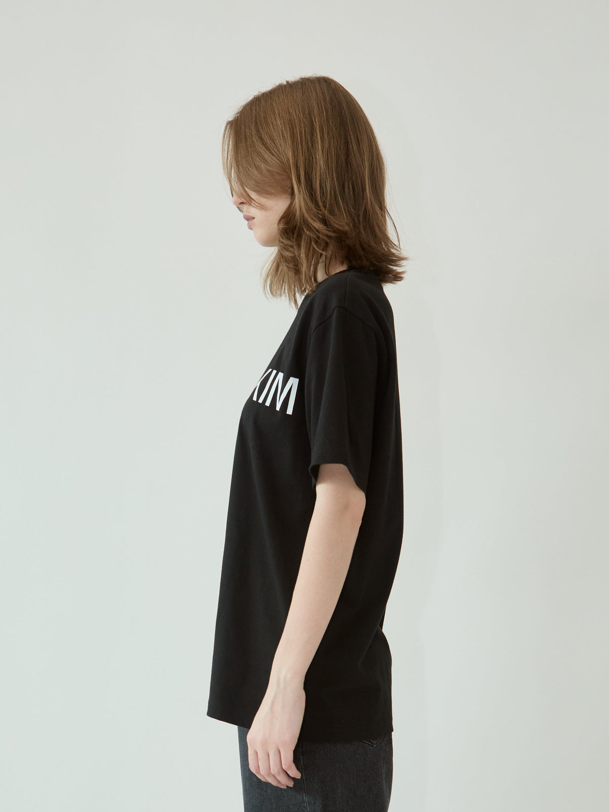 Kimhe Kim - Kimhekim Heart T-Shirt (Black) product image 3 | TRAB K-Fashion Australia