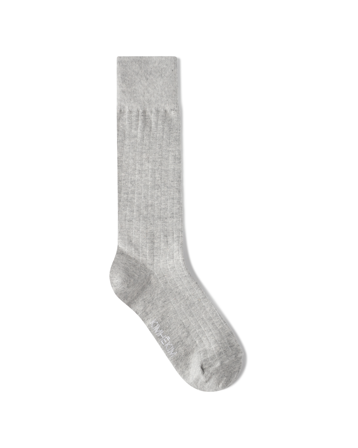 Kimhe Kim - Cotton-Blended Knee-High Socks (Grey) product image 2 | TRAB K-Fashion Australia