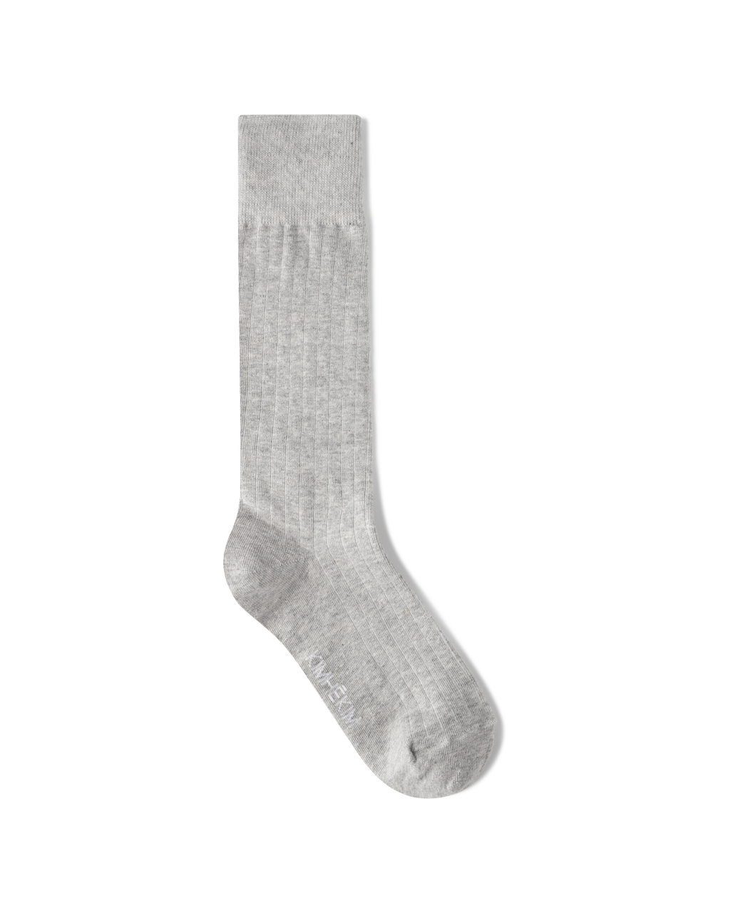 Kimhe Kim - Cotton-Blended Knee-High Socks (Grey) product image 2 | TRAB K-Fashion Australia