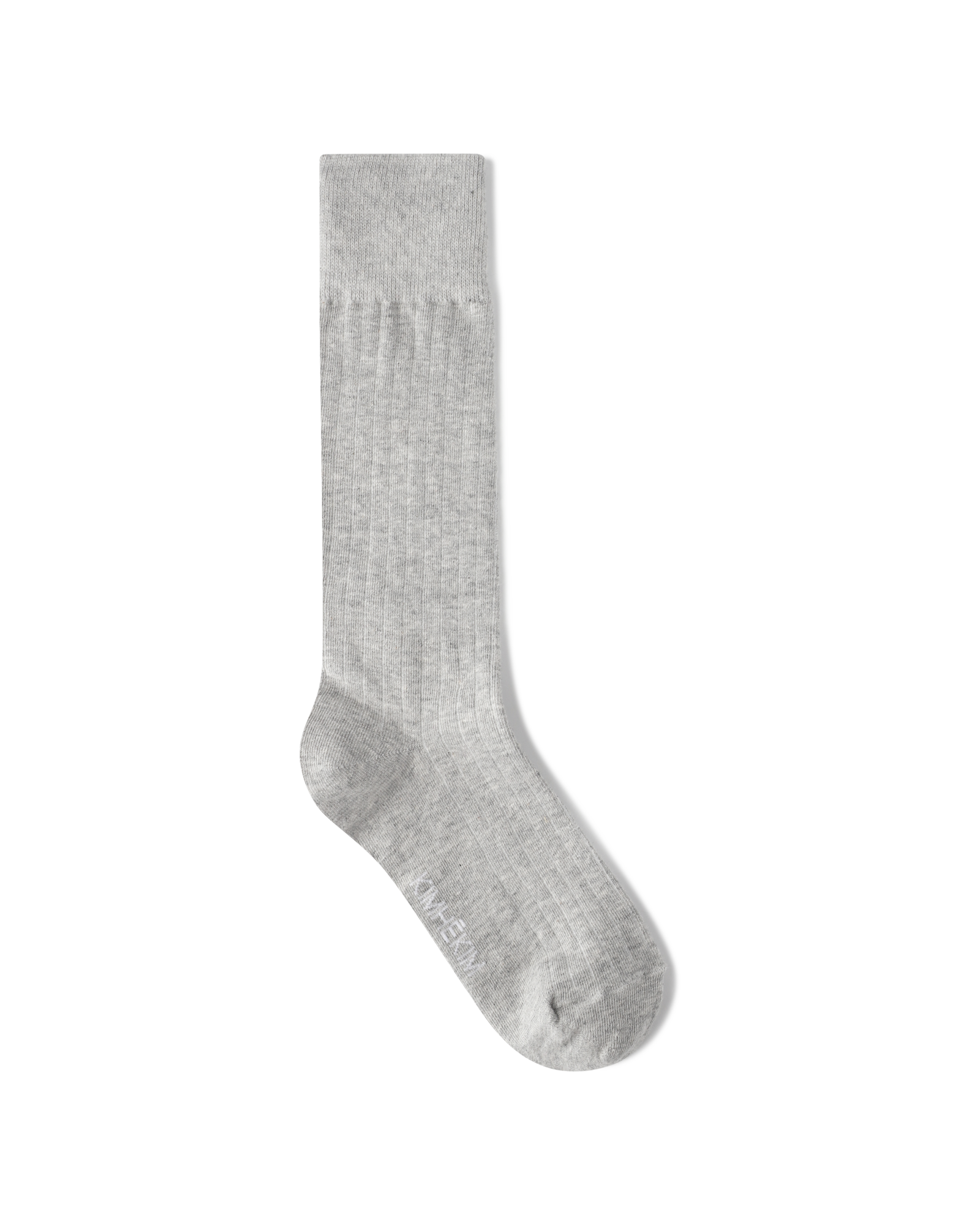 Kimhe Kim - Cotton-Blended Knee-High Socks (Grey) product image 2 | TRAB K-Fashion Australia