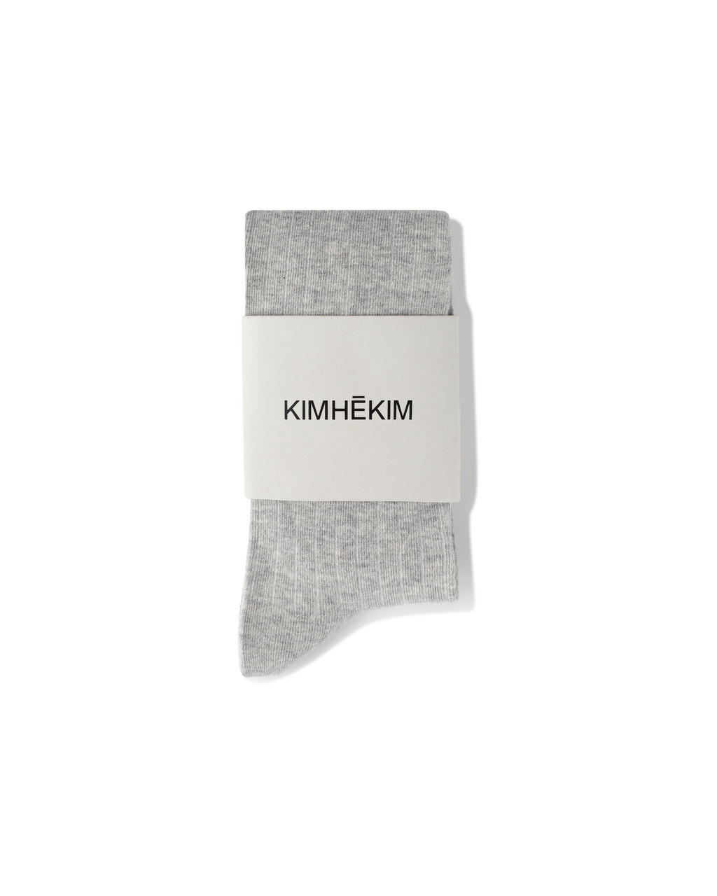 Kimhe Kim - Cotton-Blended Knee-High Socks (Grey) product image 5 | TRAB K-Fashion Australia