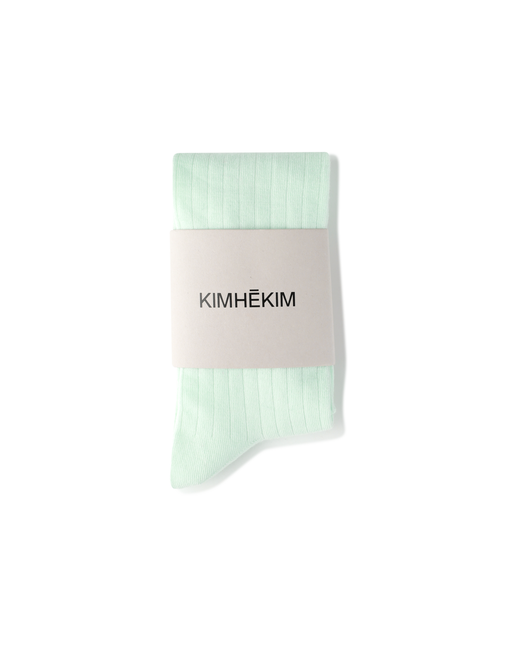 Kimhe Kim - Cotton-Blended Knee-High Socks (Mint) product image 5 | TRAB K-Fashion Australia