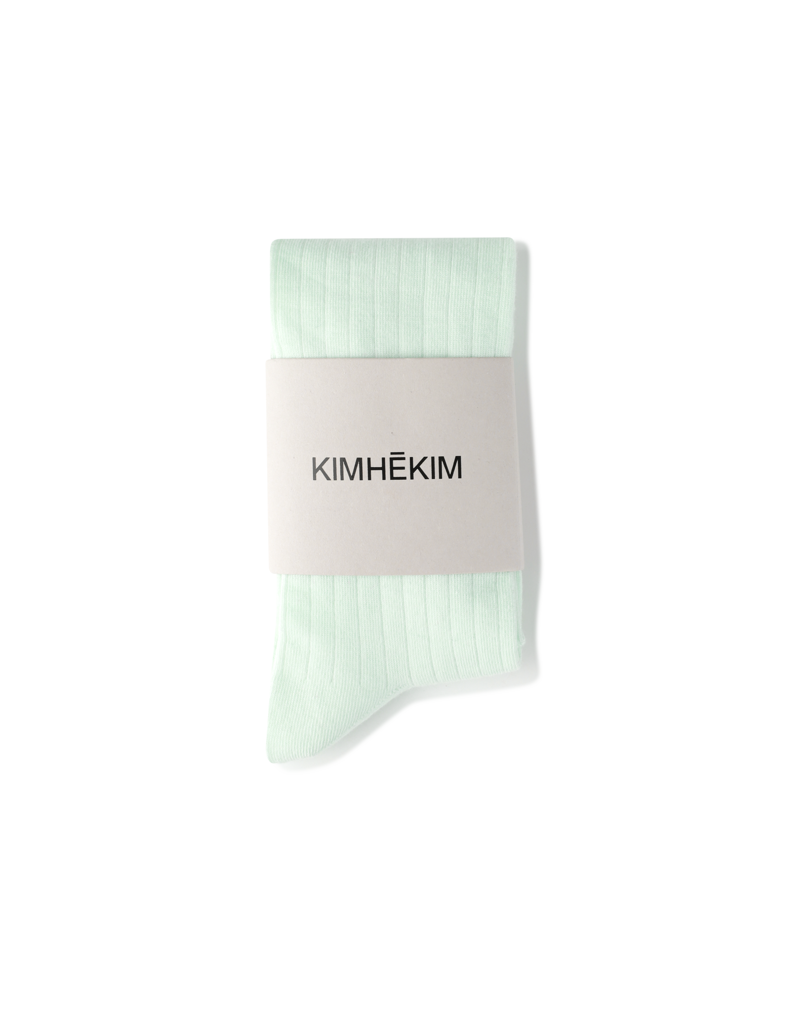 Kimhe Kim - Cotton-Blended Knee-High Socks (Mint) product image 5 | TRAB K-Fashion Australia
