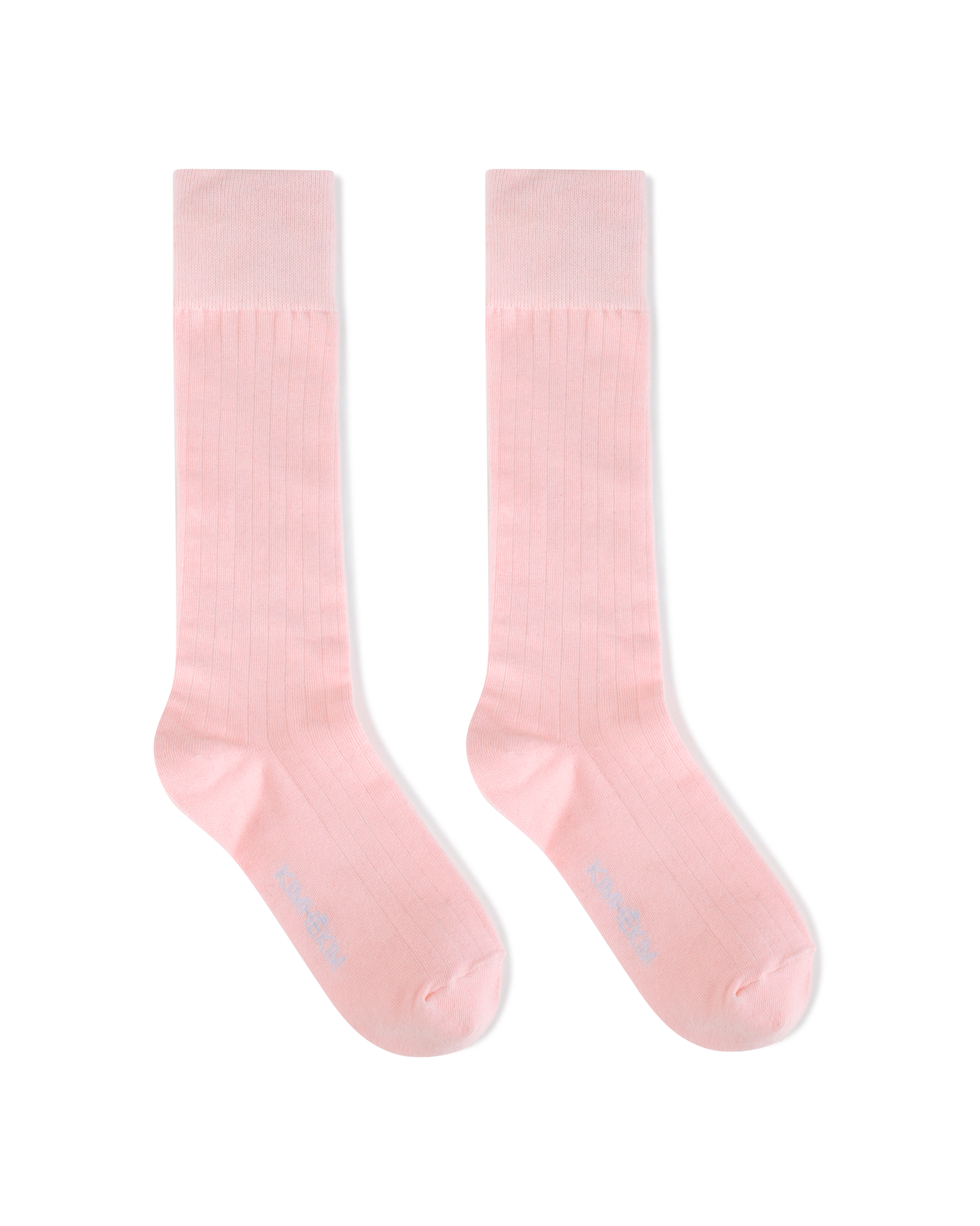 Kimhe Kim - Cotton-Blended Knee-High Socks (Pink) product image 1 | TRAB K-Fashion Australia