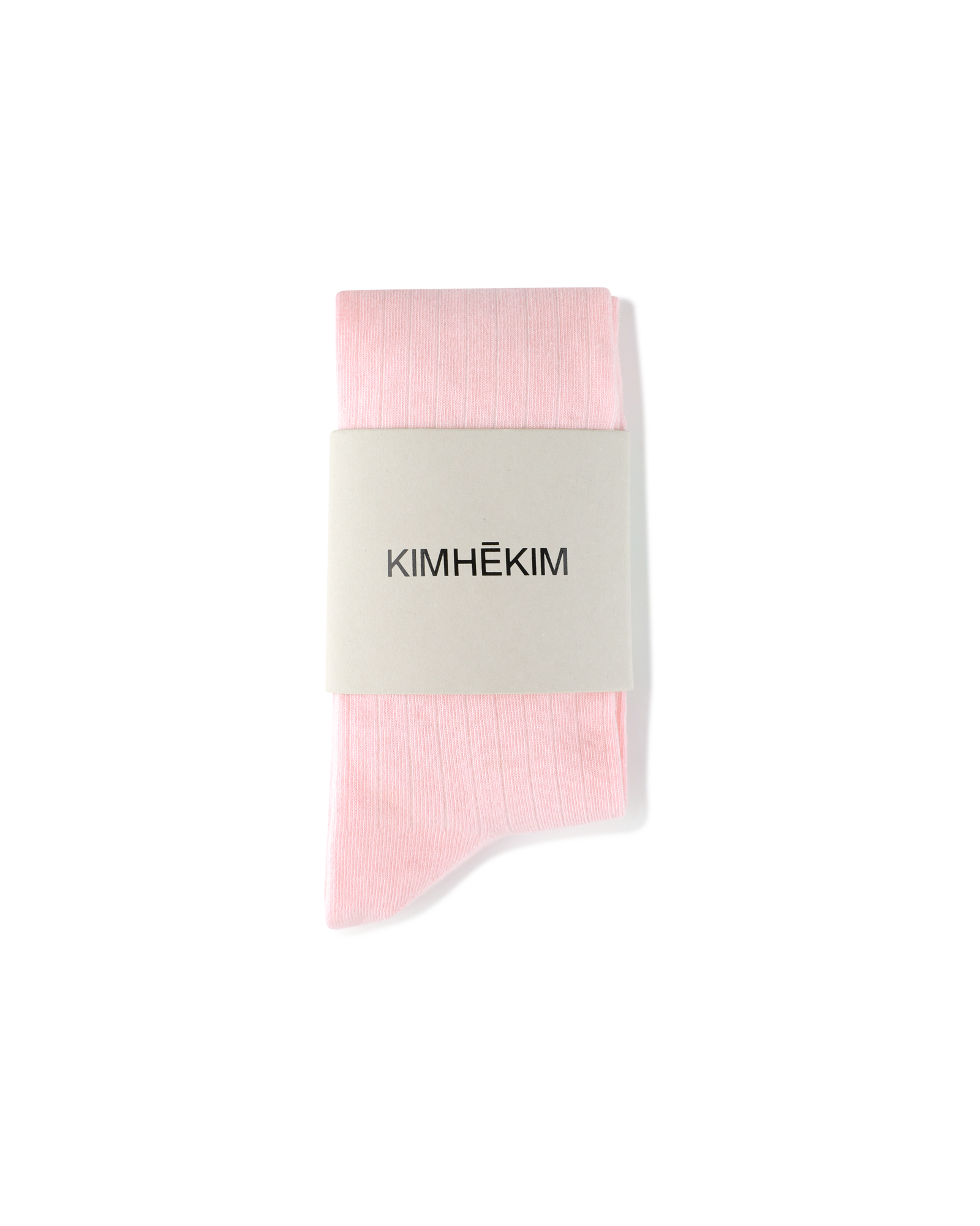Kimhe Kim - Cotton-Blended Knee-High Socks (Pink) product image 5 | TRAB K-Fashion Australia