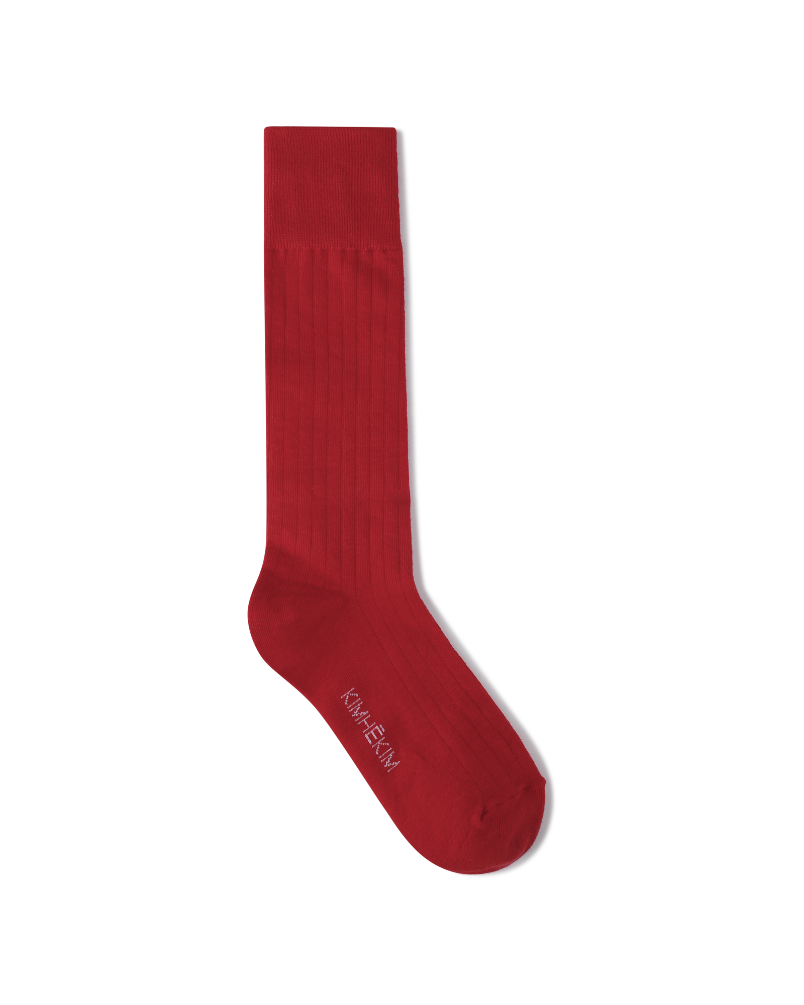 Kimhe Kim - Cotton-Blended Knee-High Socks (Red) product image 3 | TRAB K-Fashion Australia