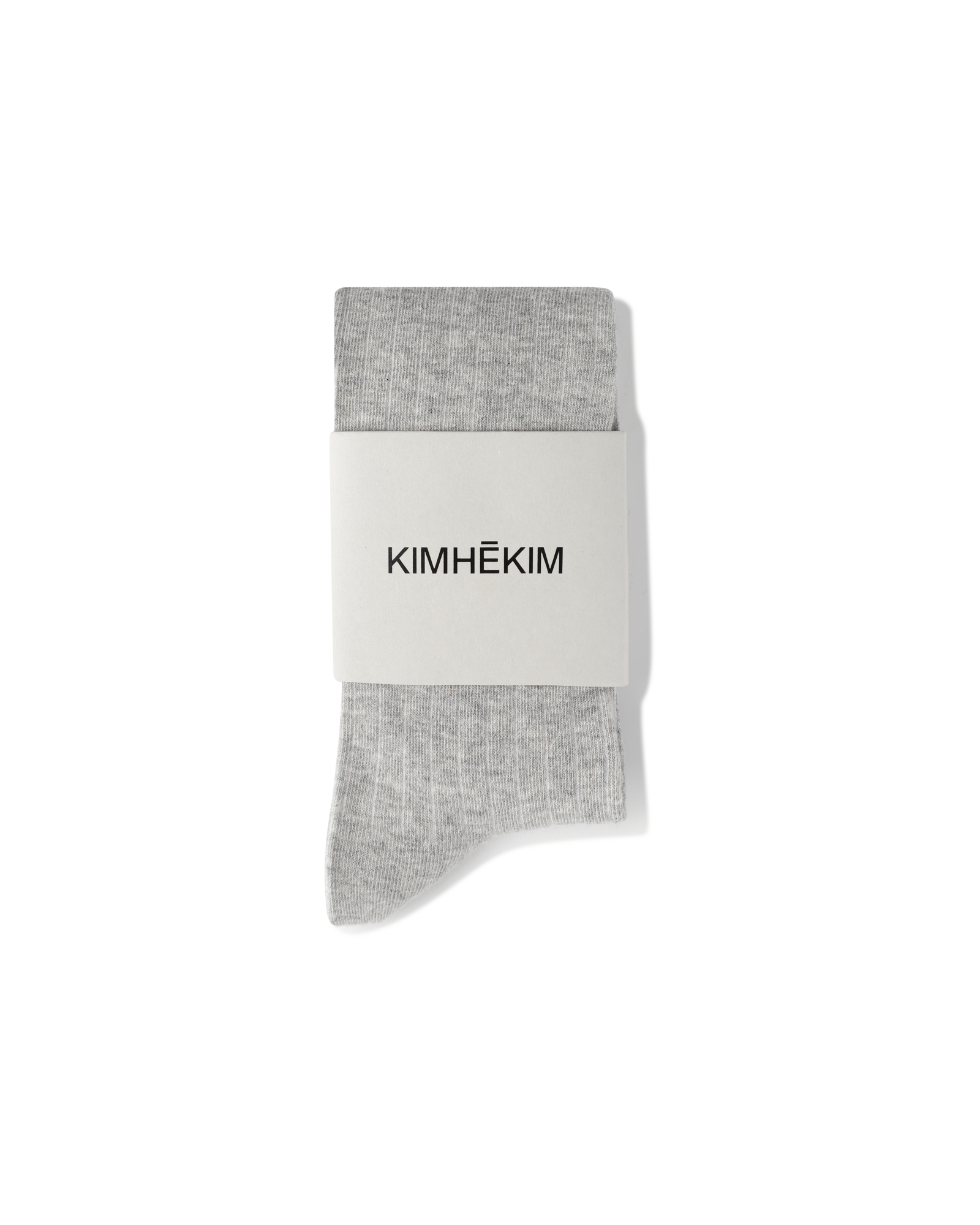 Kimhe Kim - Pearl Ribbon Detail Cotton -Blended Knee-High Socks (Grey) product image 5 | TRAB K-Fashion Australia