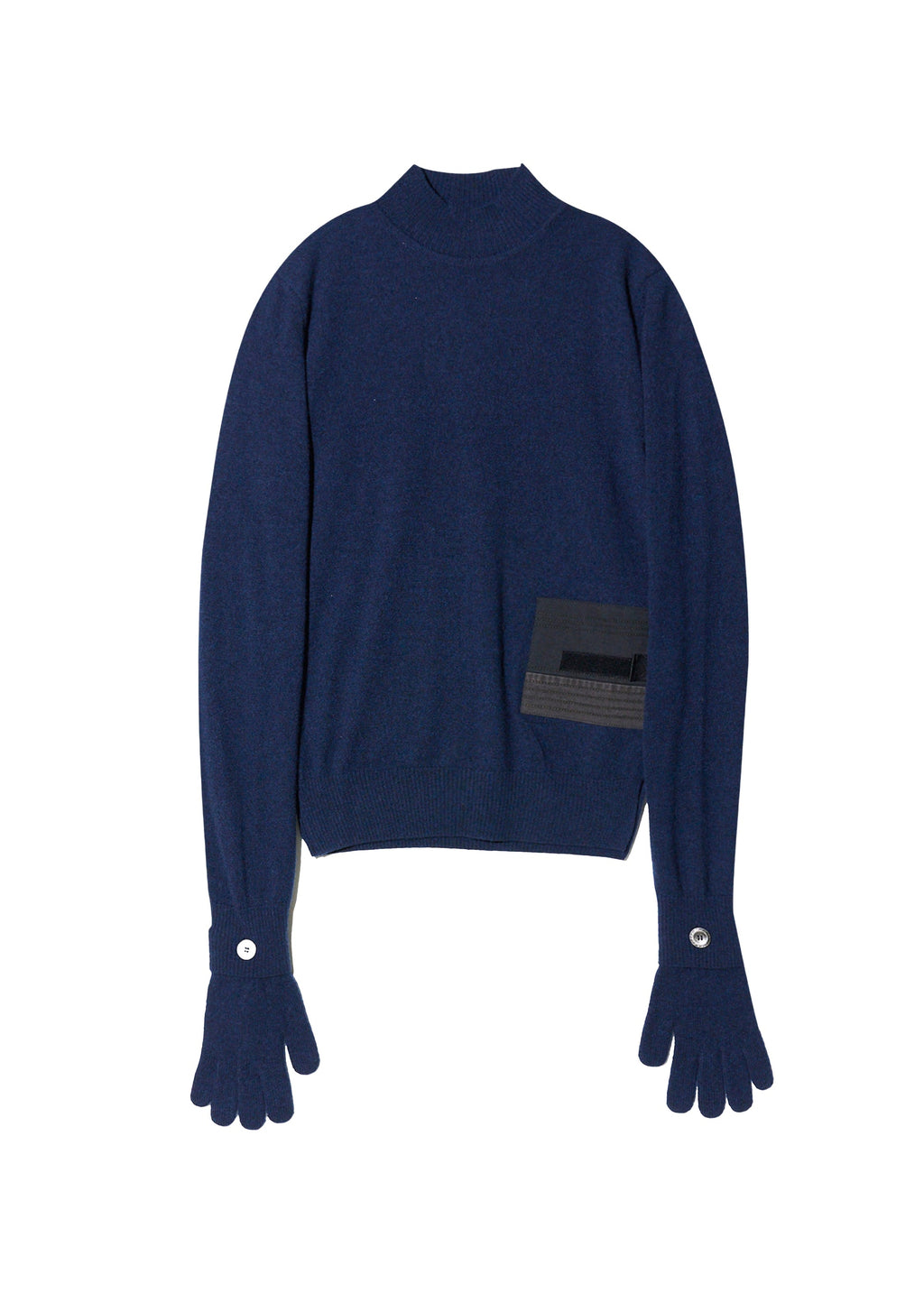 Hyein Seo - Military Sweater W/ Gloves (Deep Blue) product image 9 | TRAB K-Fashion Australia