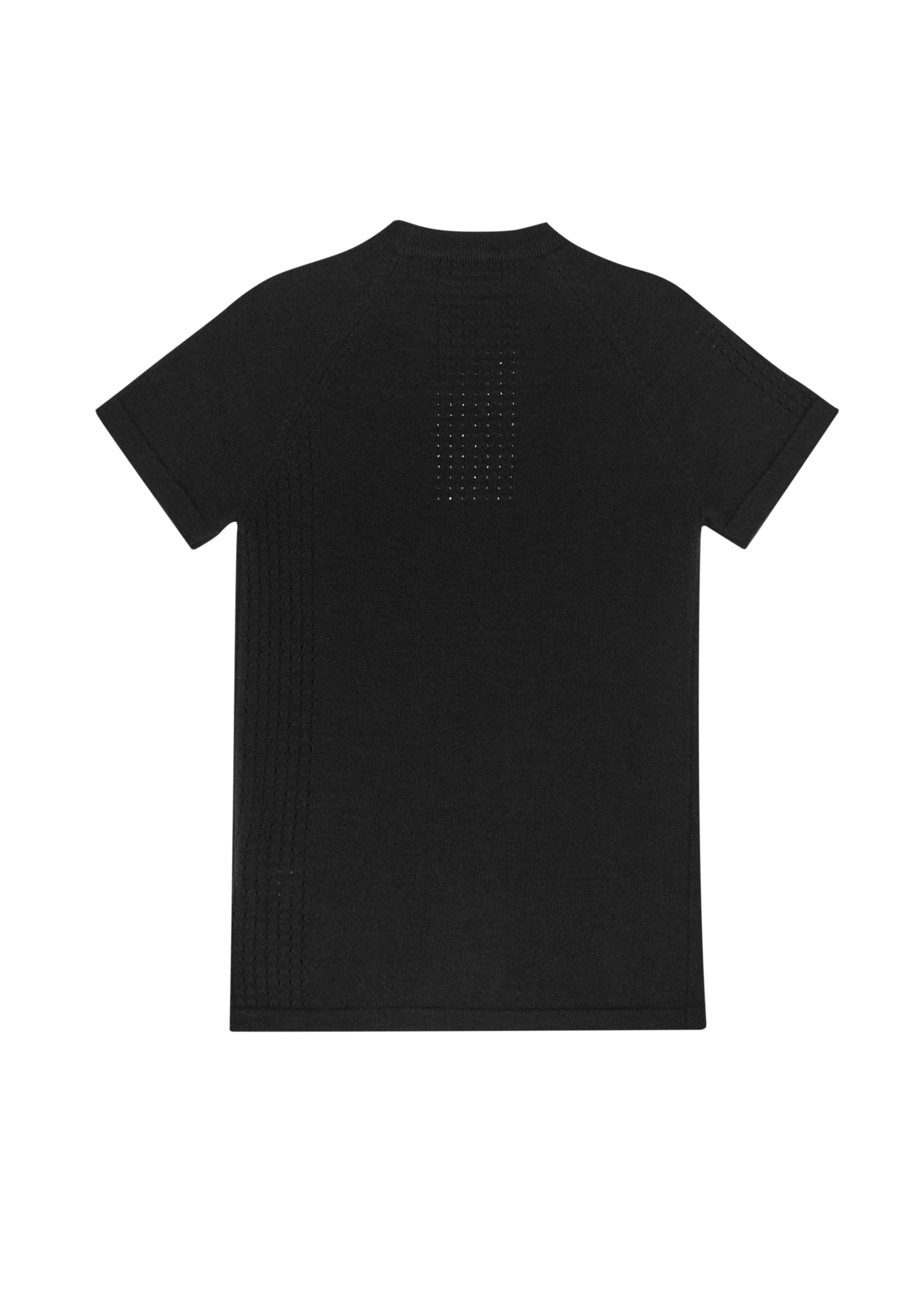 Hyein Seo - Perforated Knit Top (Black) product image 6 | TRAB K-Fashion Australia