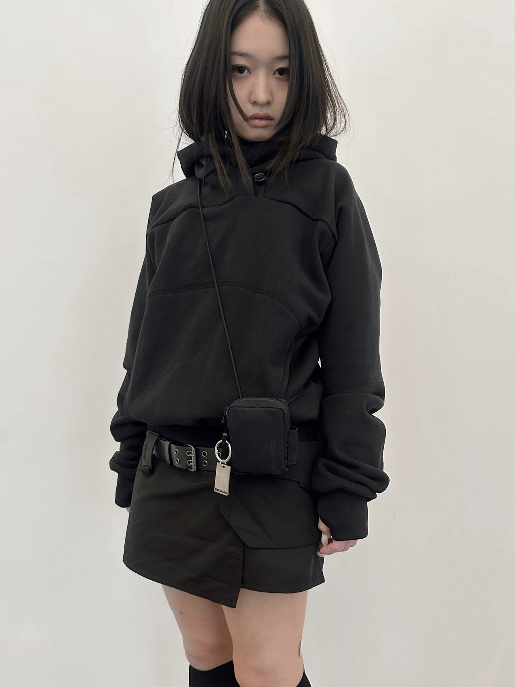 Hyein Seo - Cigarette Pouch Bag (Black) product image 3 | TRAB K-Fashion Australia