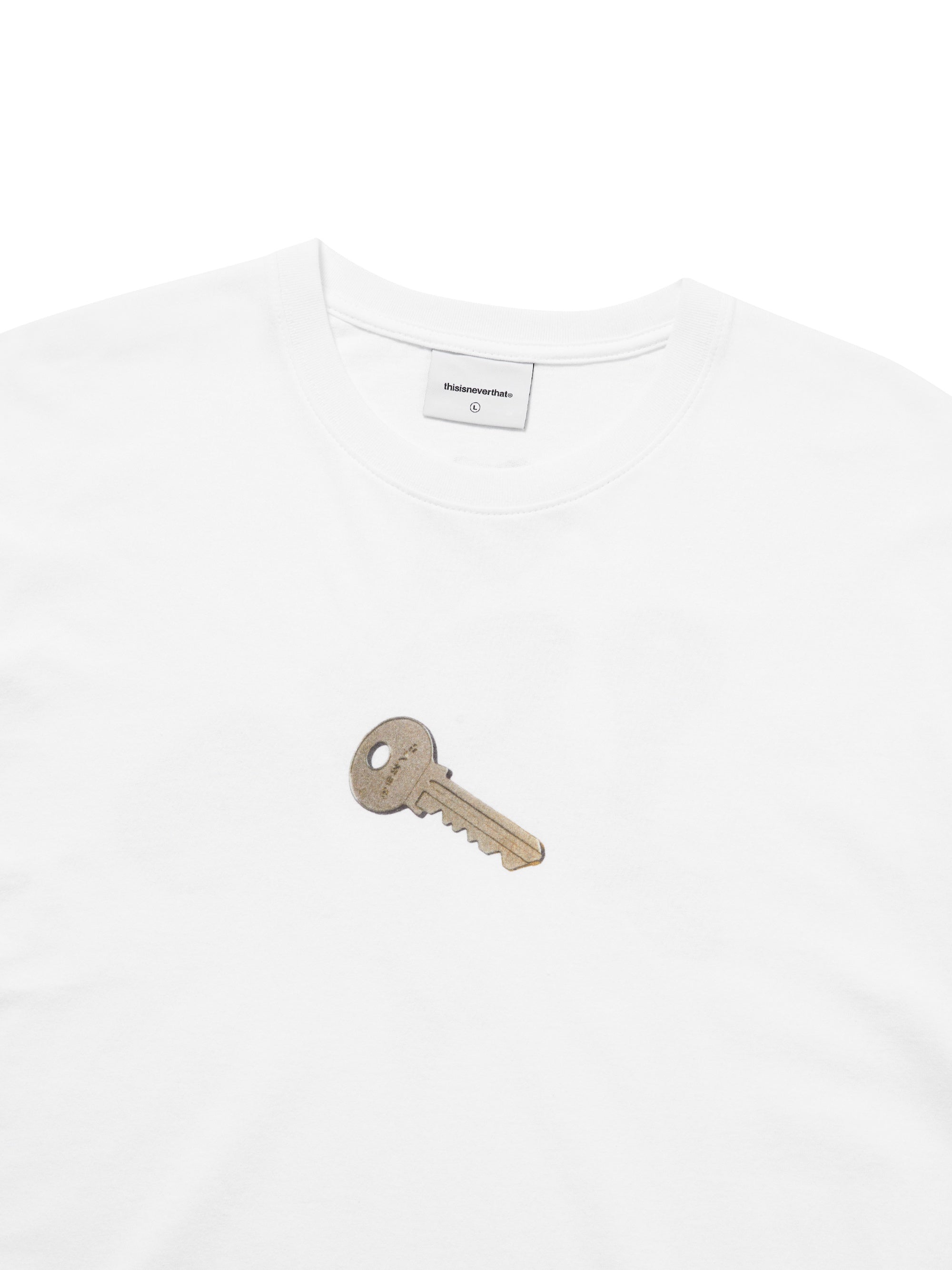 thisisneverthat - Key Bundle Tee (White) product image 2 | TRAB K-Fashion Australia