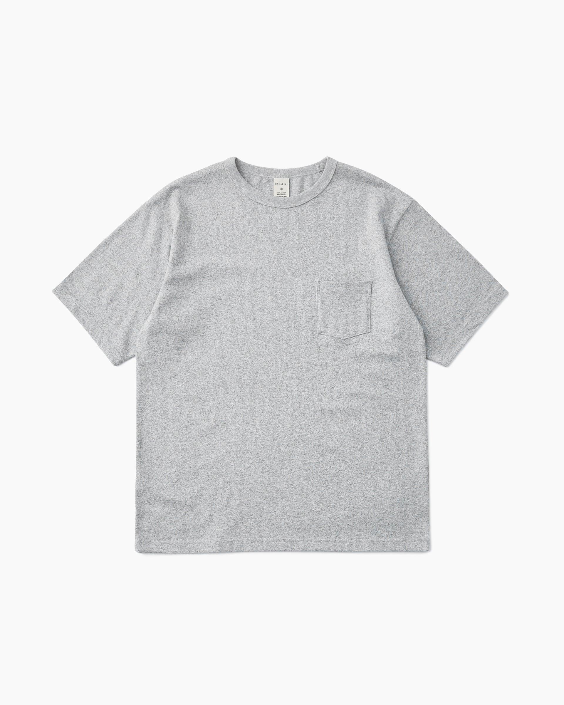 Khakis - 2-Pack Pocket S/S Tee (Heather Grey) product image 1 | TRAB K-Fashion Australia