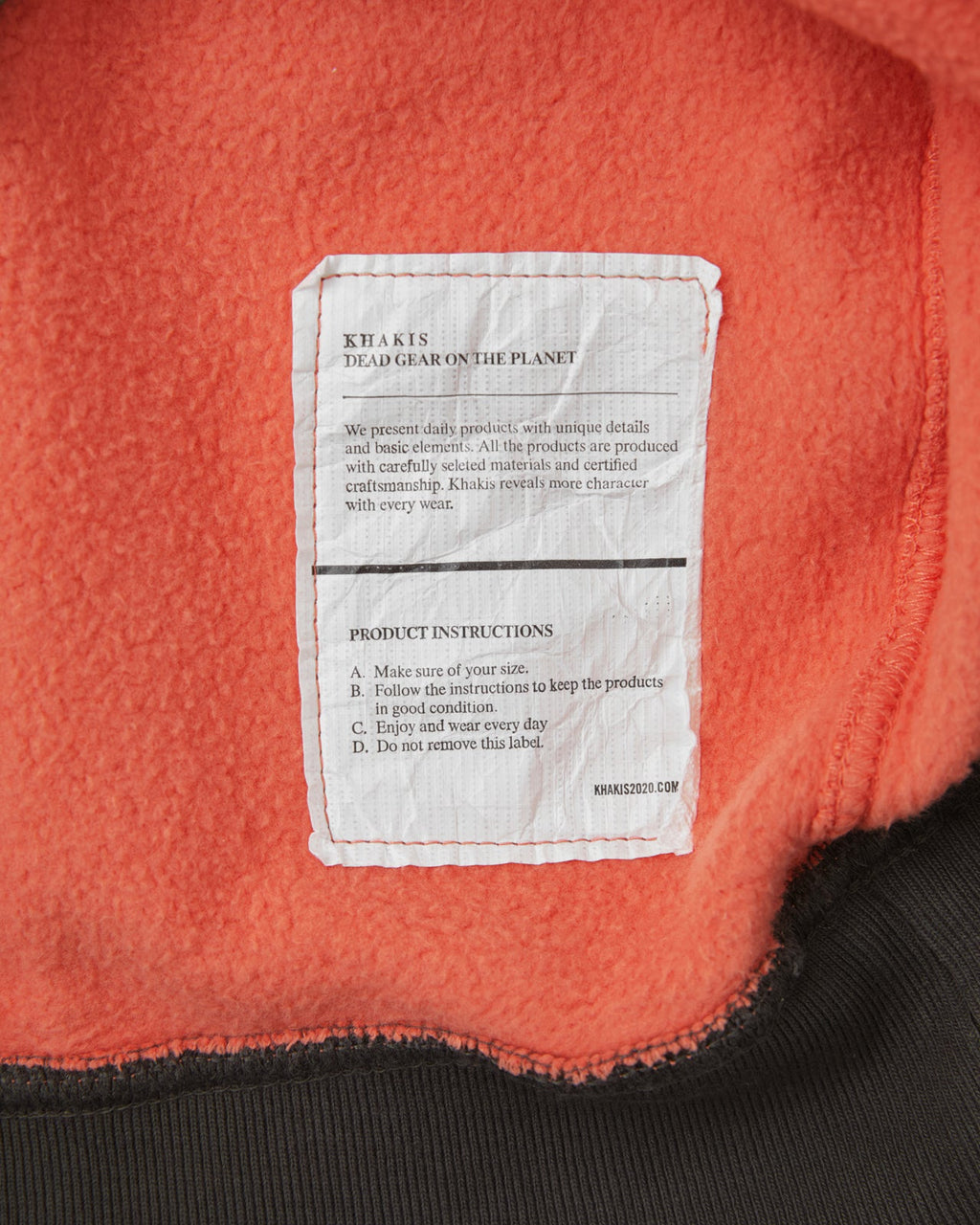 Khakis - Archive Crewneck (Orange) product image 4 | TRAB K-Fashion Australia