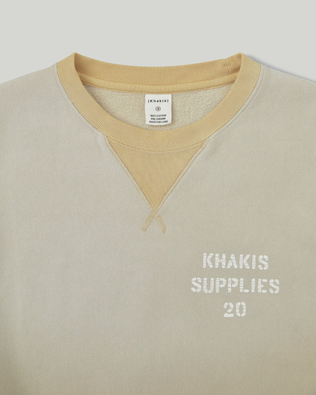 Khakis - Archive Crewneck (Warm Grey) product image 2 | TRAB K-Fashion Australia