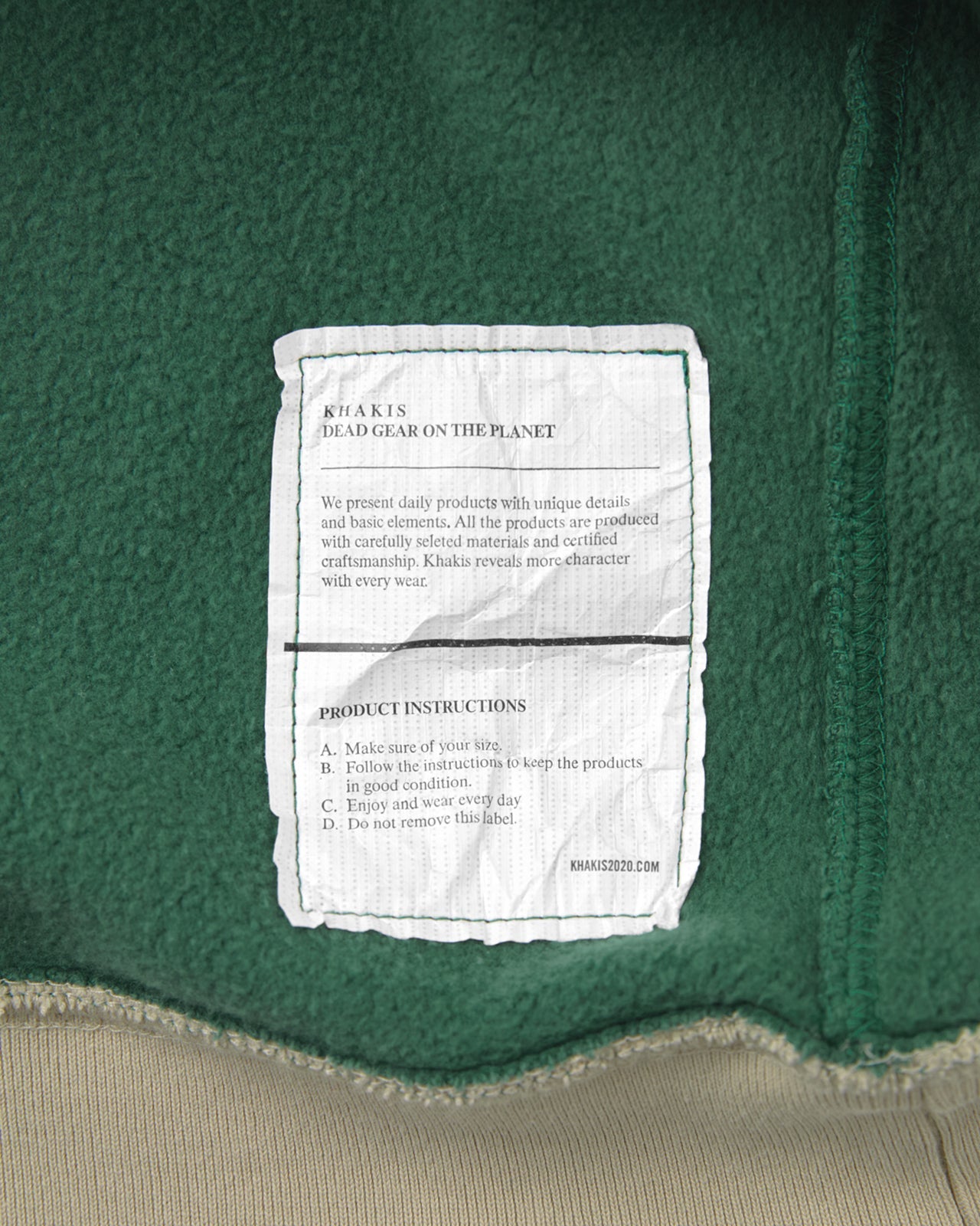 Khakis - Archive Hoodie (Forest) product image 5 | TRAB K-Fashion Australia