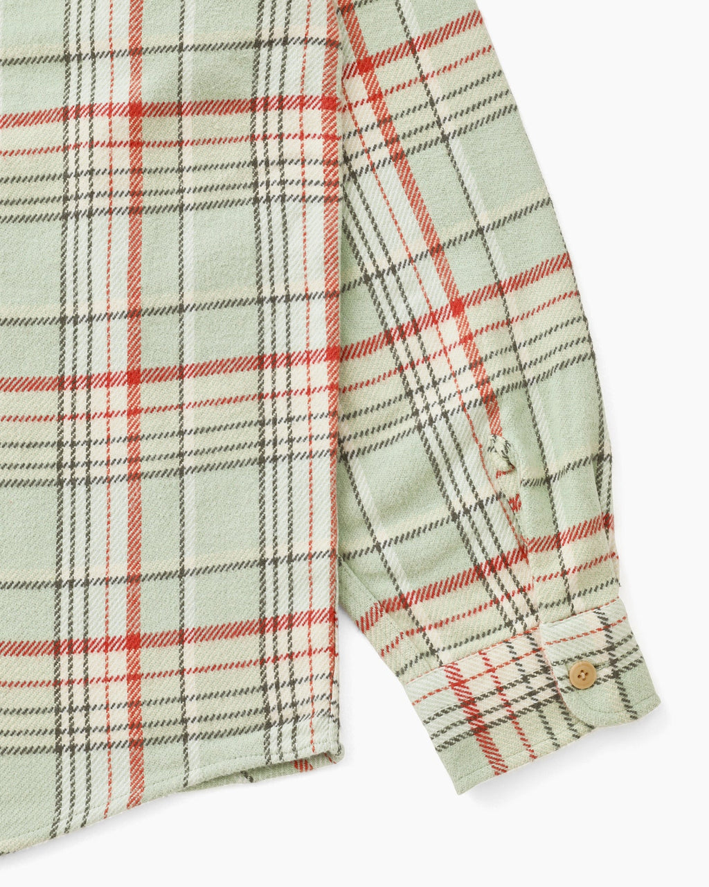 Khakis - Brushed Plaid Shirt Pale (Green) product image 4 | TRAB K-Fashion Australia