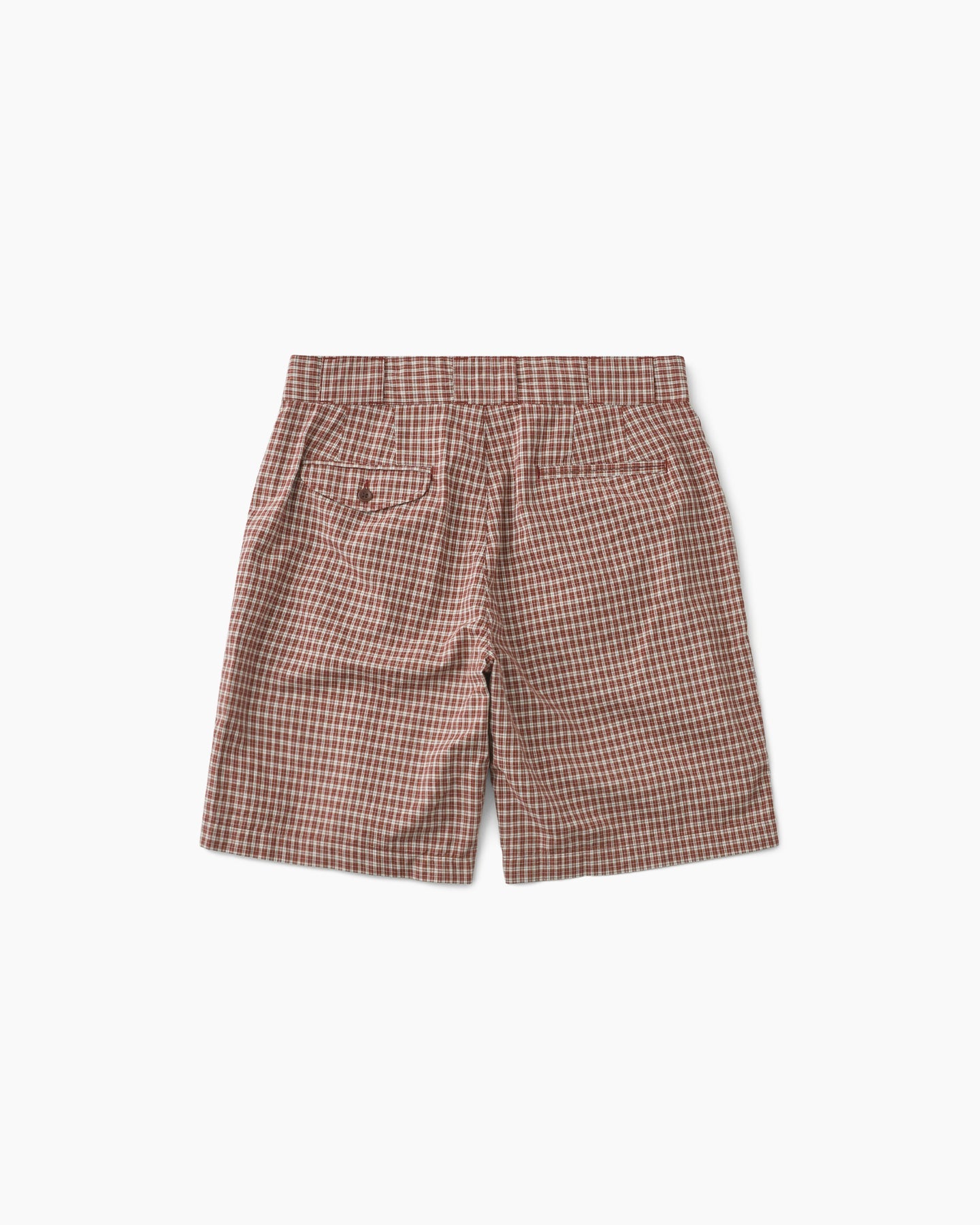 Khakis - Check Tyler Short (Burgundy) product image 4 | TRAB K-Fashion Australia