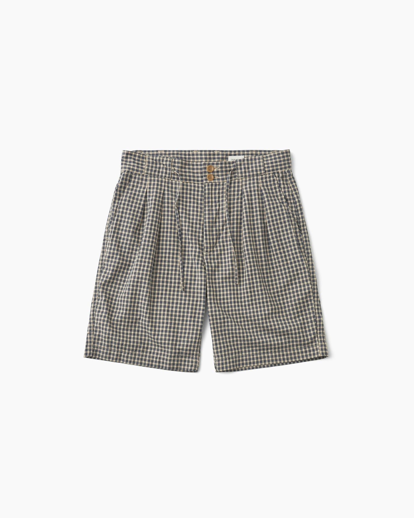 Khakis - Check Tyler Short (Navy) product image 1 | TRAB K-Fashion Australia