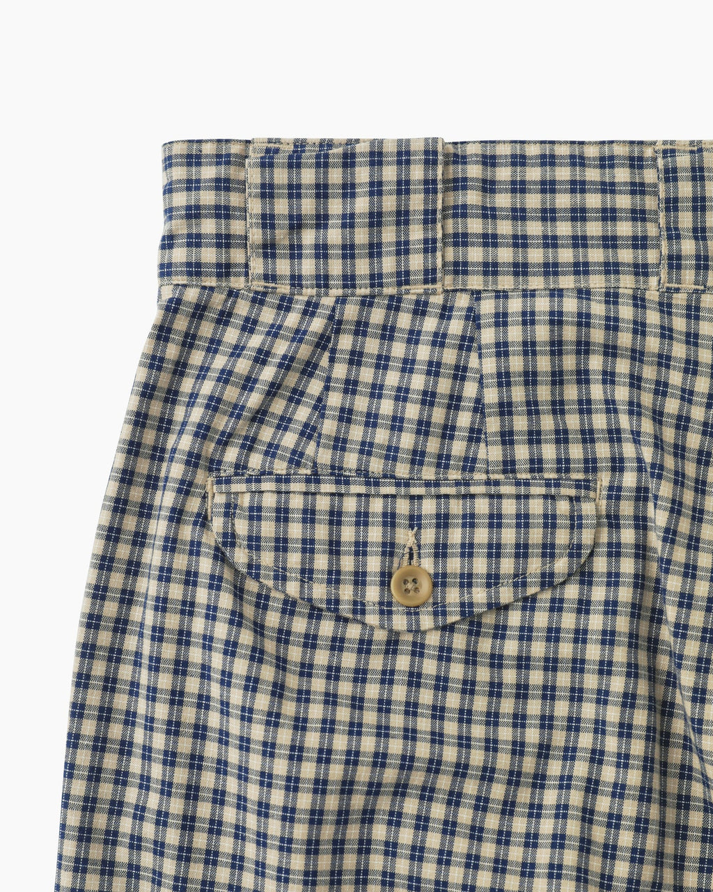 Khakis - Check Tyler Short (Navy) product image 3 | TRAB K-Fashion Australia