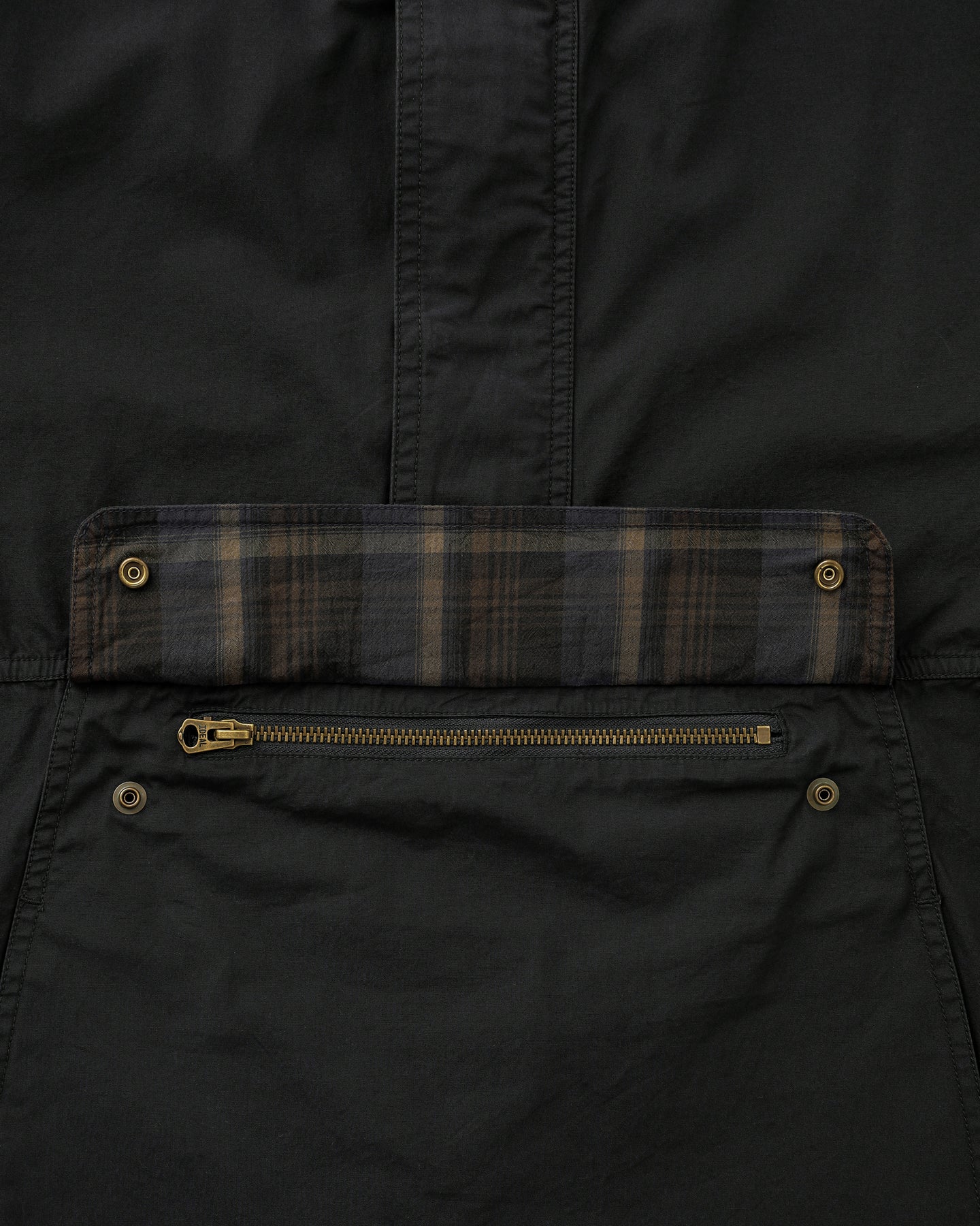Khakis - Cotton Smock Anorak (Black) product image 3 | TRAB K-Fashion Australia