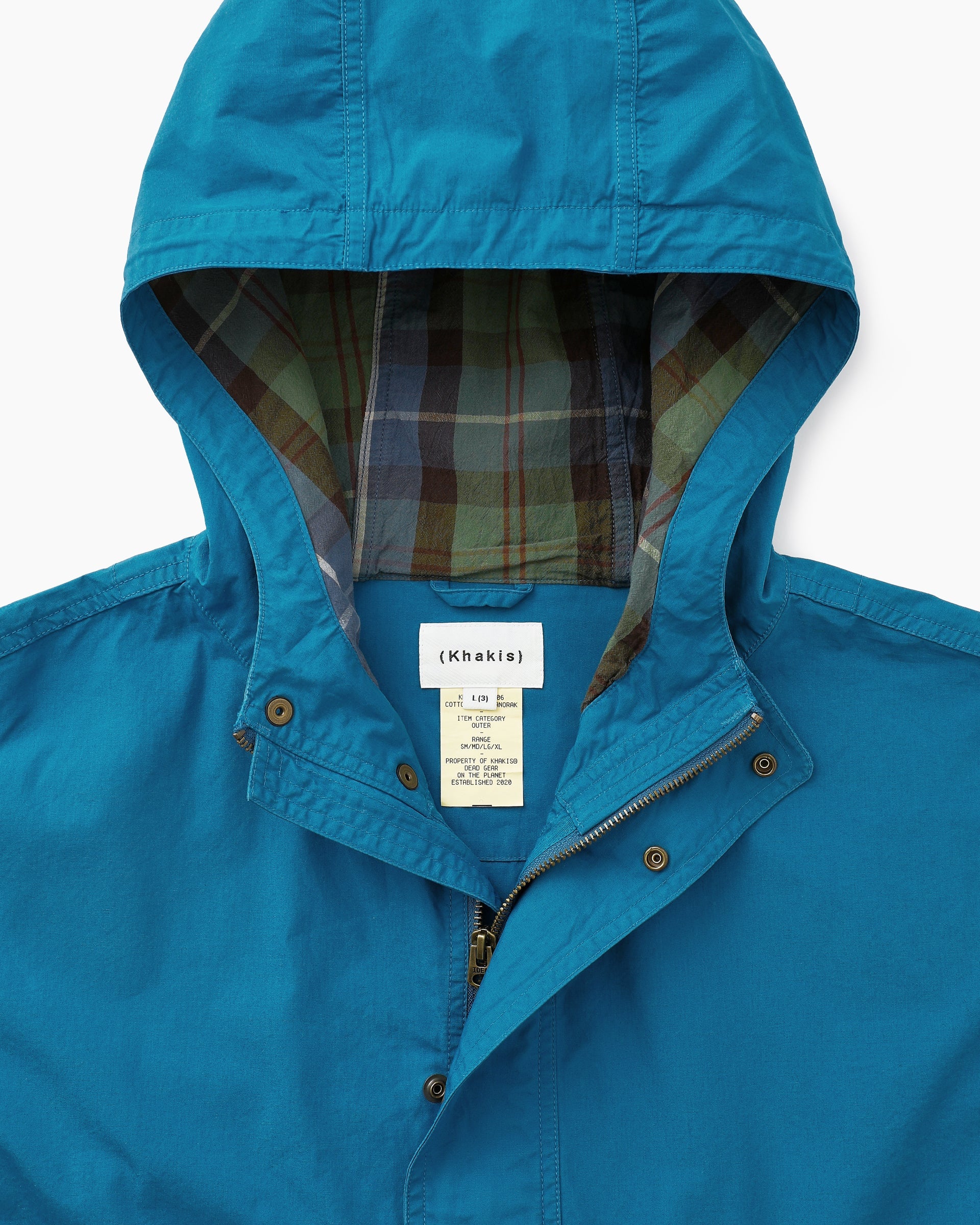 Khakis - Cotton Smock Anorak (Blue) product image 2 | TRAB K-Fashion Australia