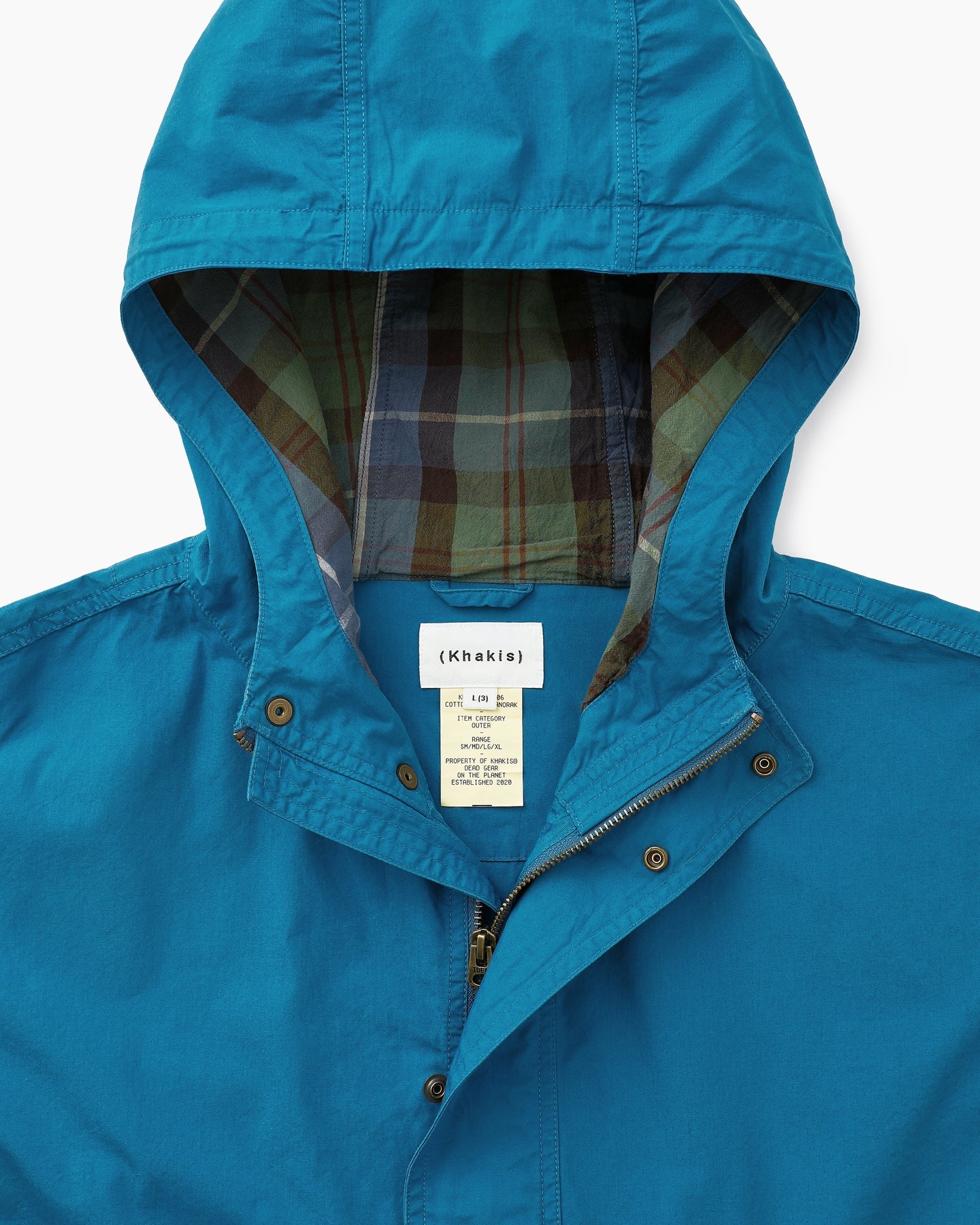 Khakis - Cotton Smock Anorak (Blue) product image 2 | TRAB K-Fashion Australia