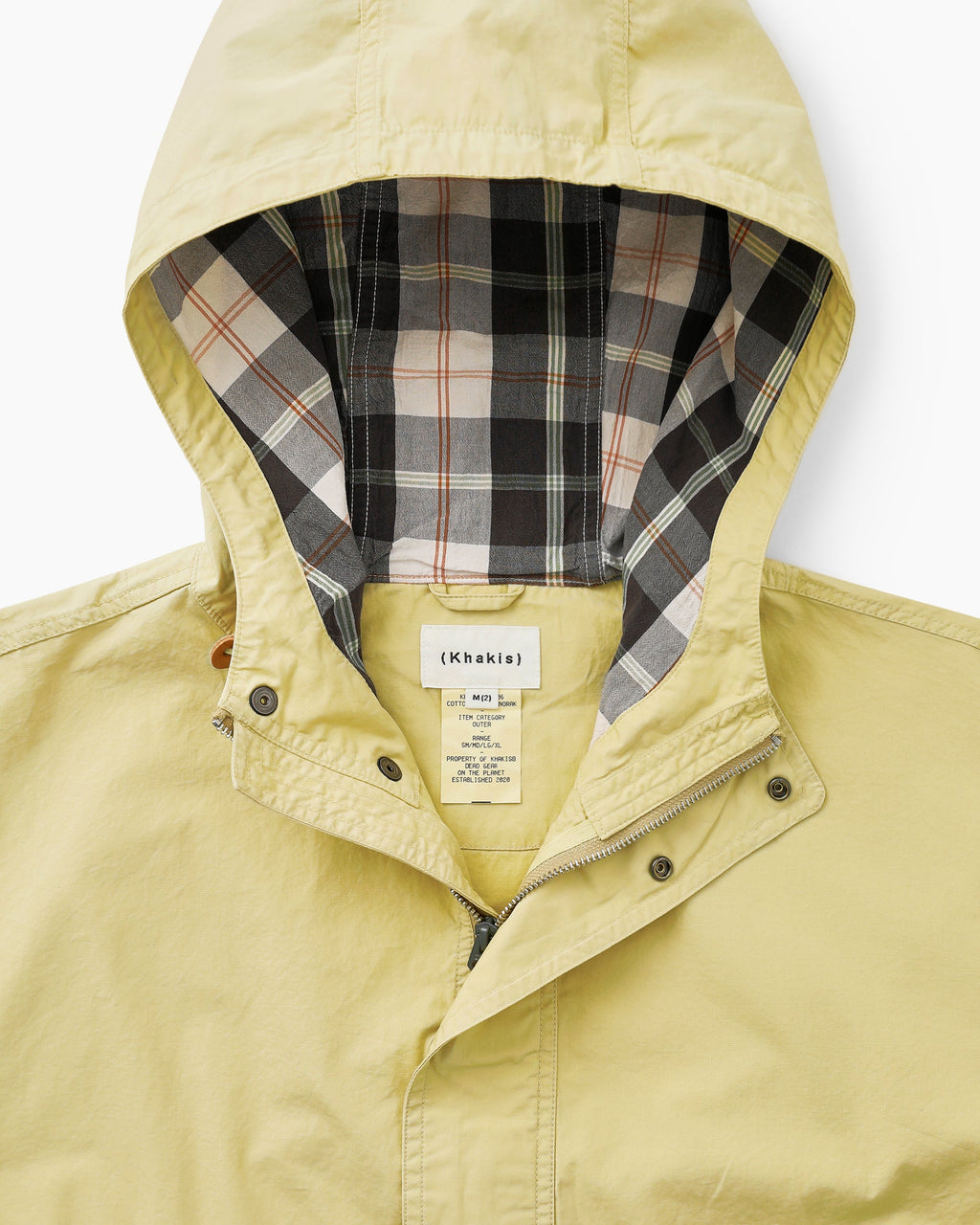 Khakis - Cotton Smock Anorak (Pale Yellow) product image 2 | TRAB K-Fashion Australia