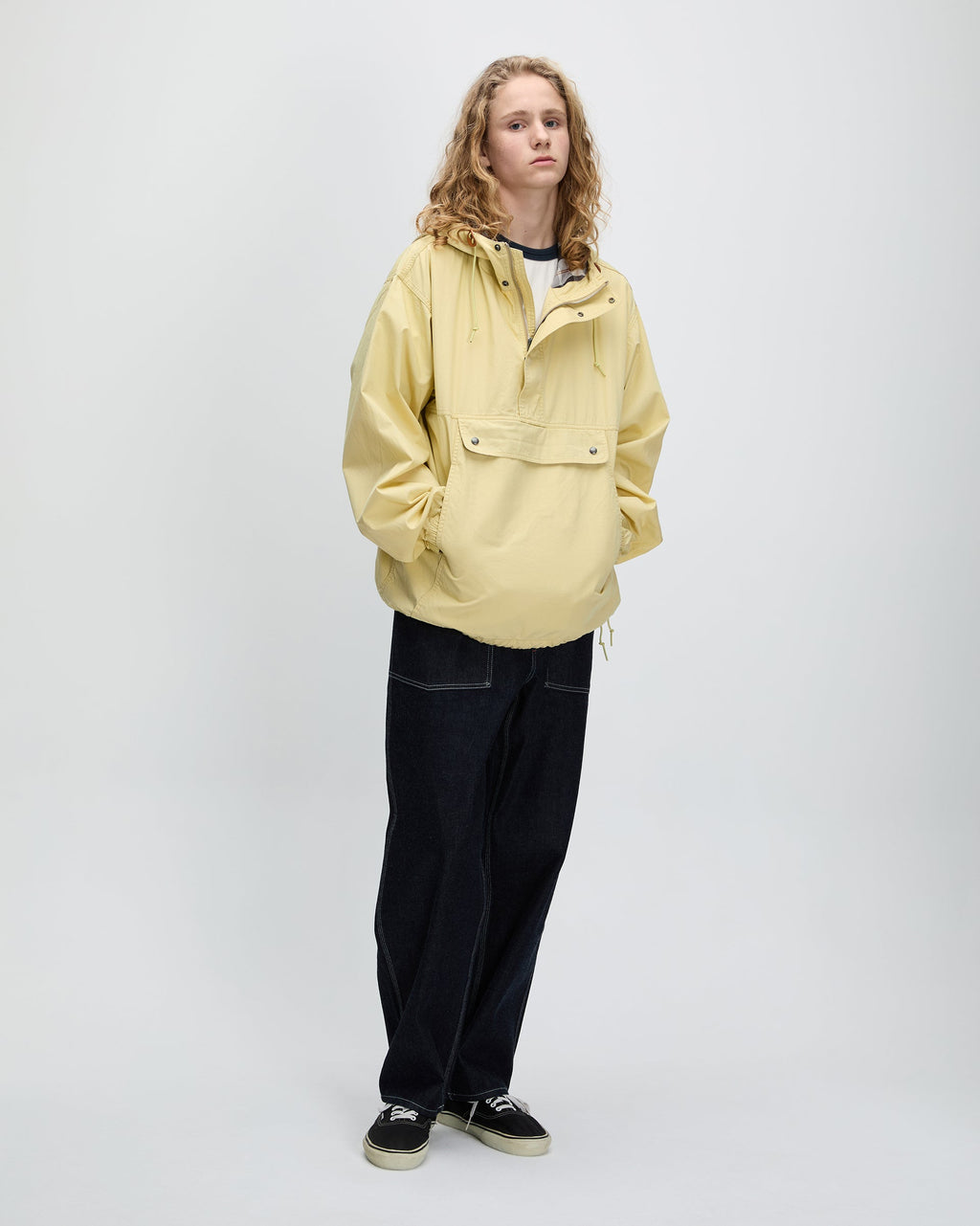 Khakis - Cotton Smock Anorak (Pale Yellow) product image 6 | TRAB K-Fashion Australia