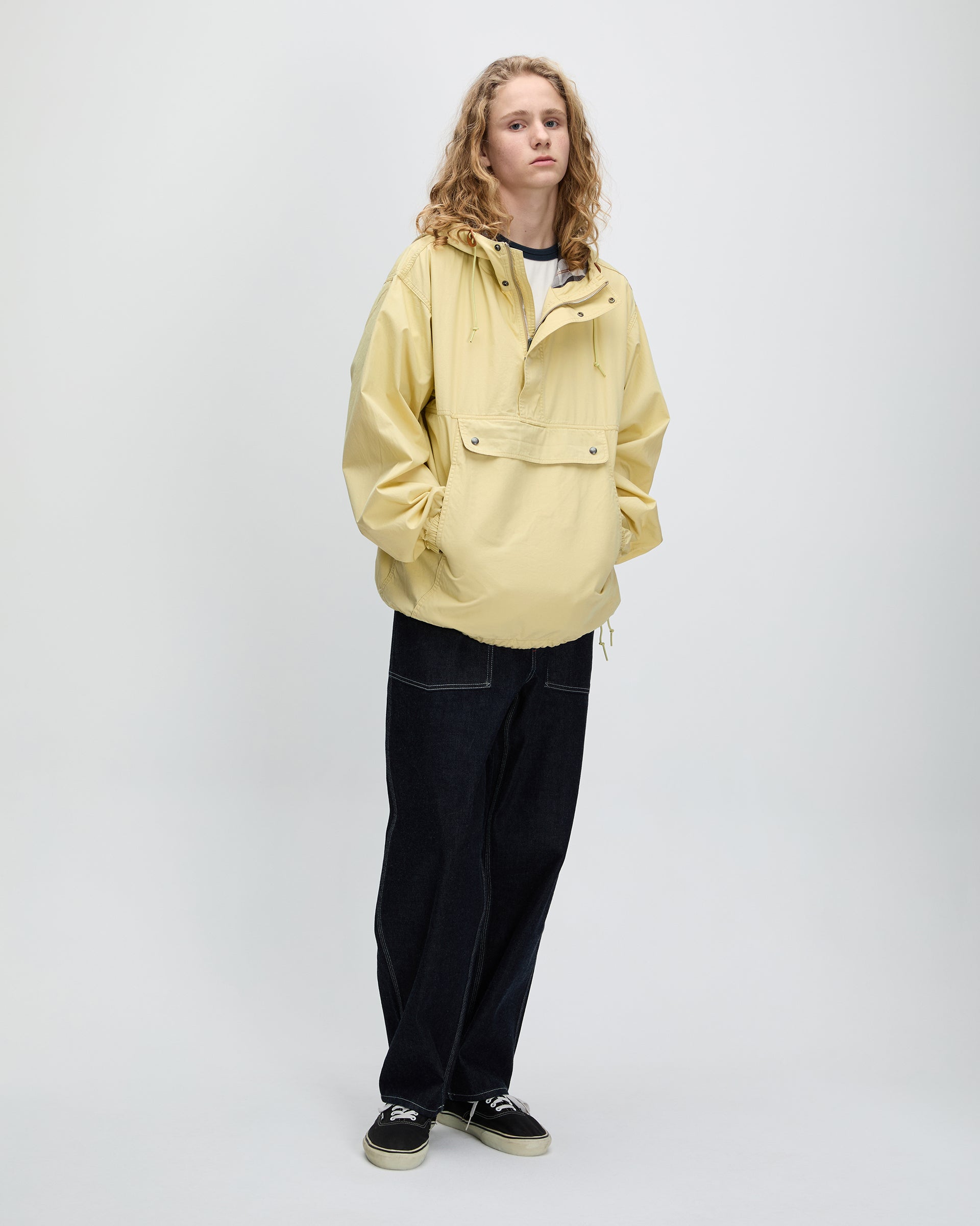 Khakis - Cotton Smock Anorak (Pale Yellow) product image 6 | TRAB K-Fashion Australia