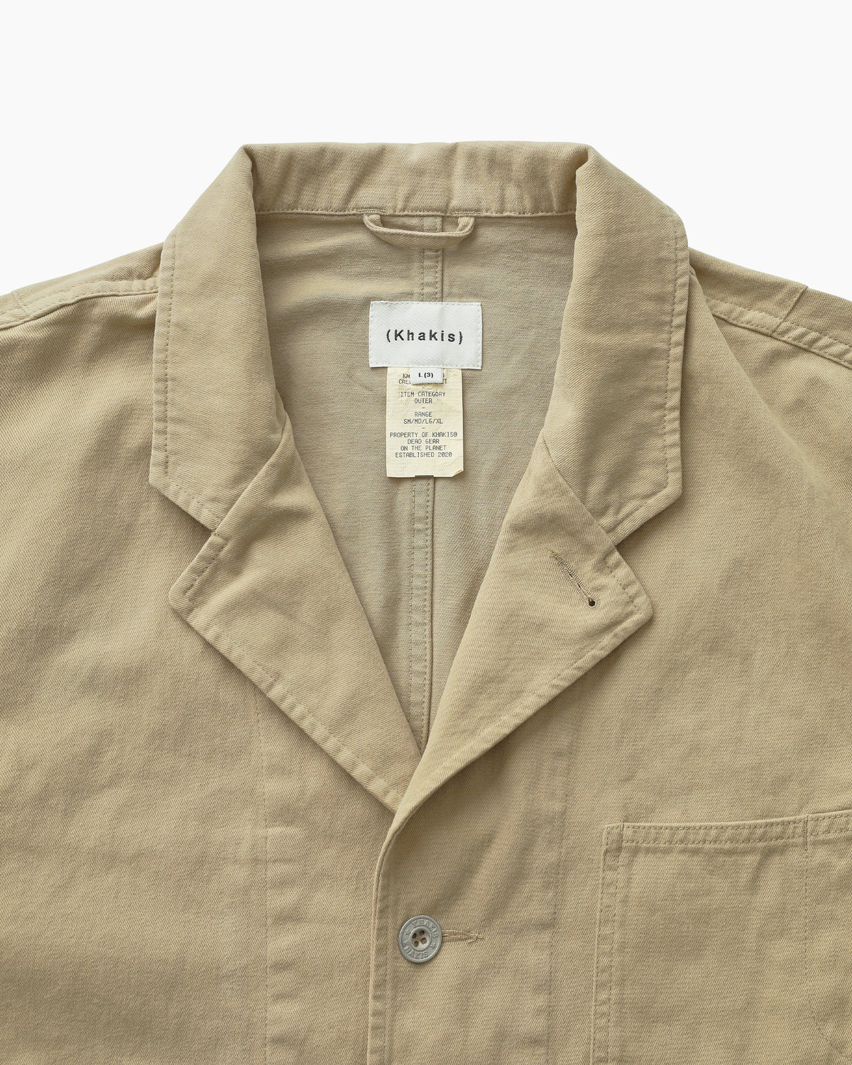 Khakis - Crewman Jacket (Sand) product image 2 | TRAB K-Fashion Australia