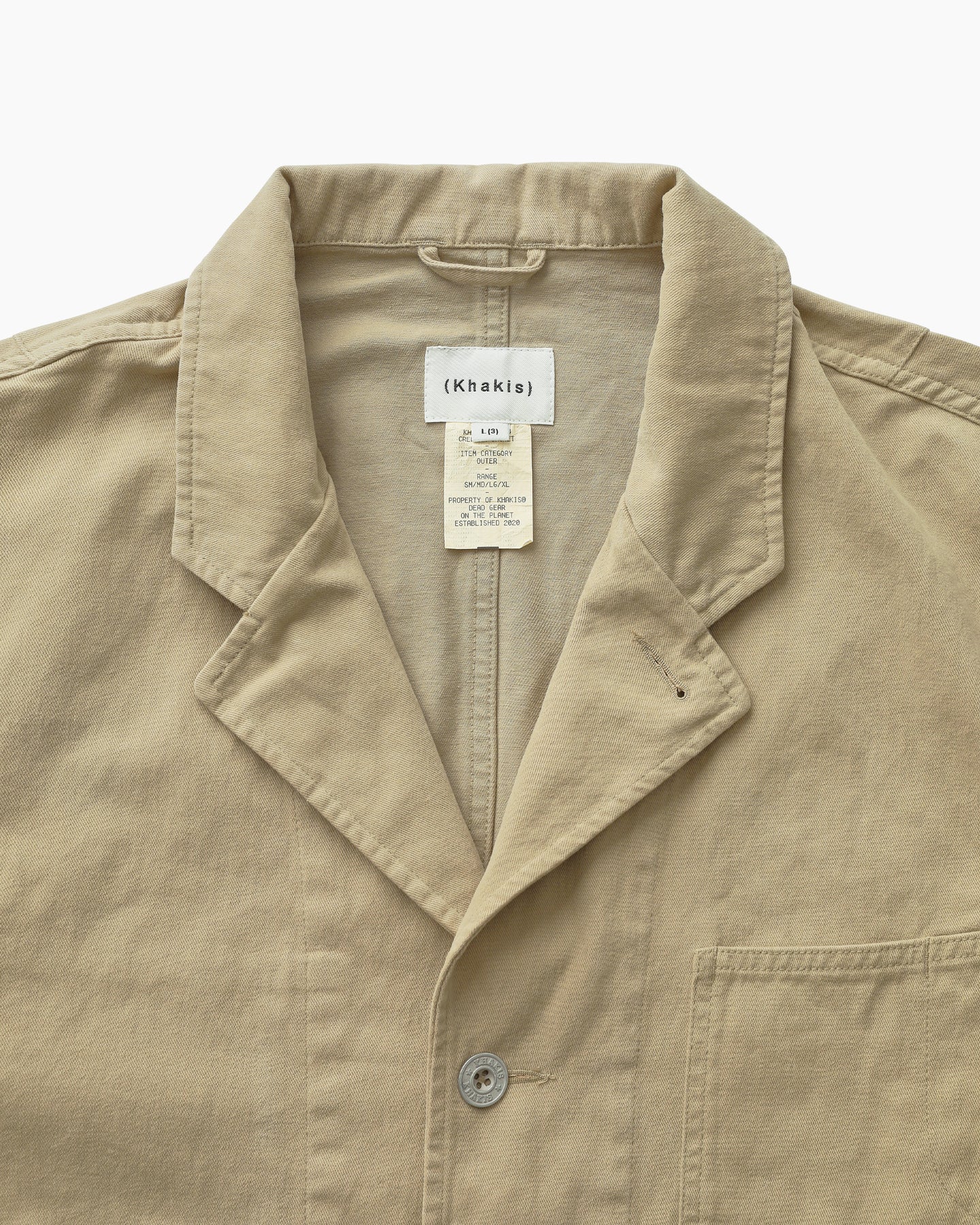 Khakis - Crewman Jacket (Sand) product image 2 | TRAB K-Fashion Australia