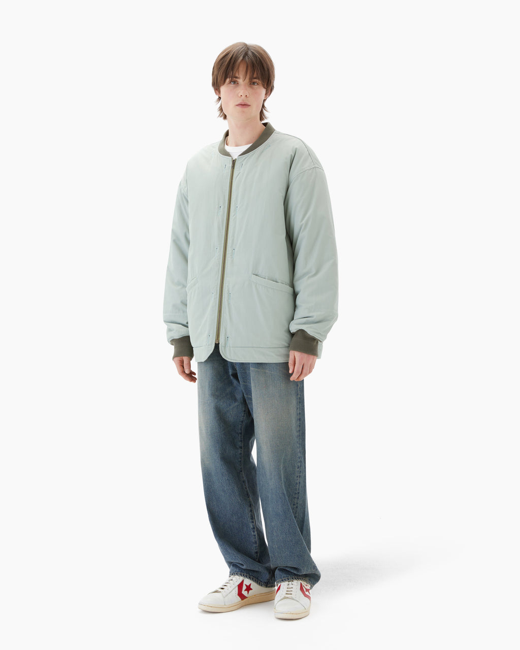 Khakis - Croft Relaxed Jean (Mid Blue) product image 6 | TRAB K-Fashion Australia