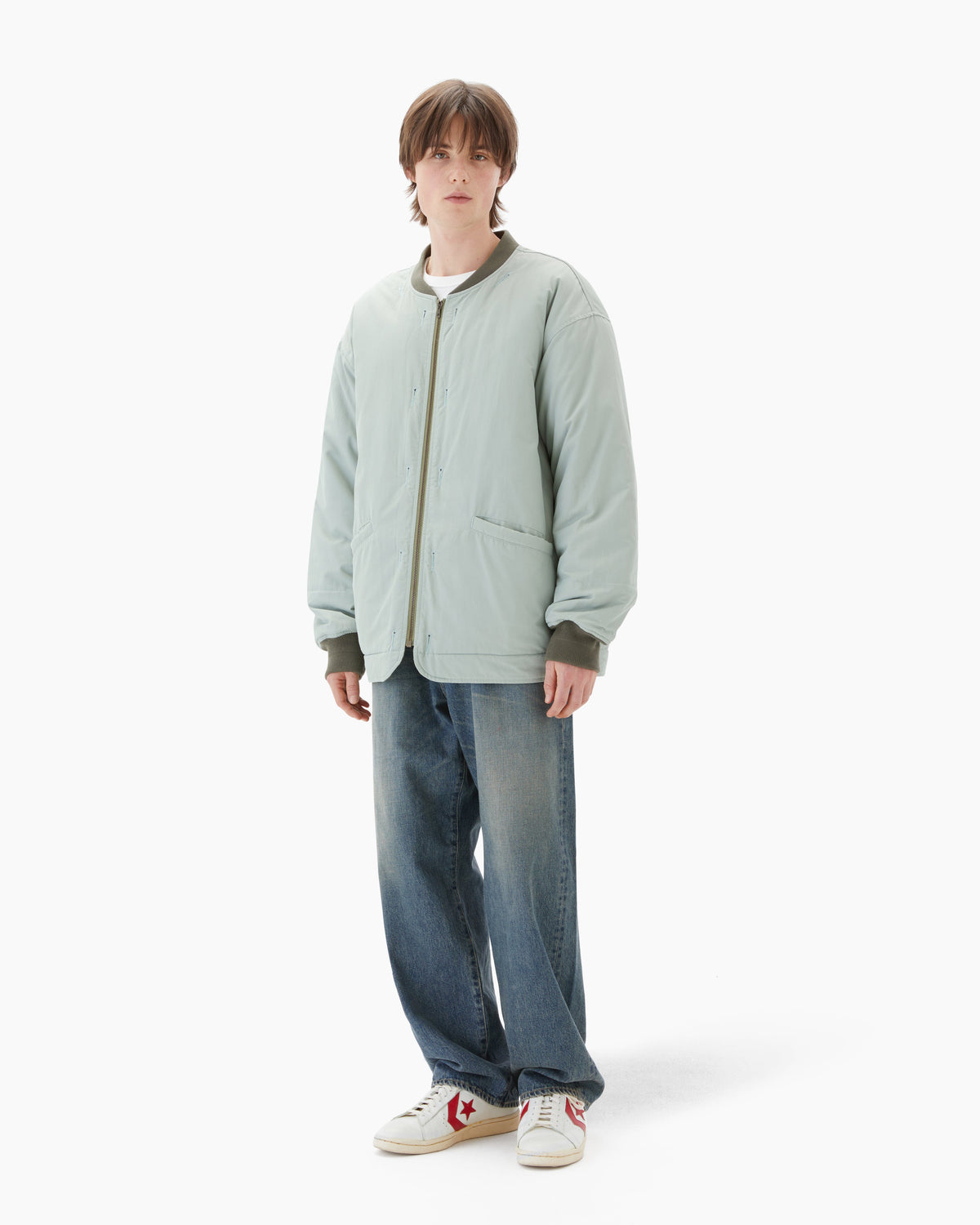 Khakis - Croft Relaxed Jean (Mid Blue) product image 6 | TRAB K-Fashion Australia