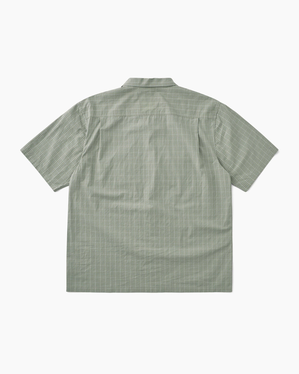 Khakis - Cross Open Collar S/S Shirt (Sage) product image 4 | TRAB K-Fashion Australia