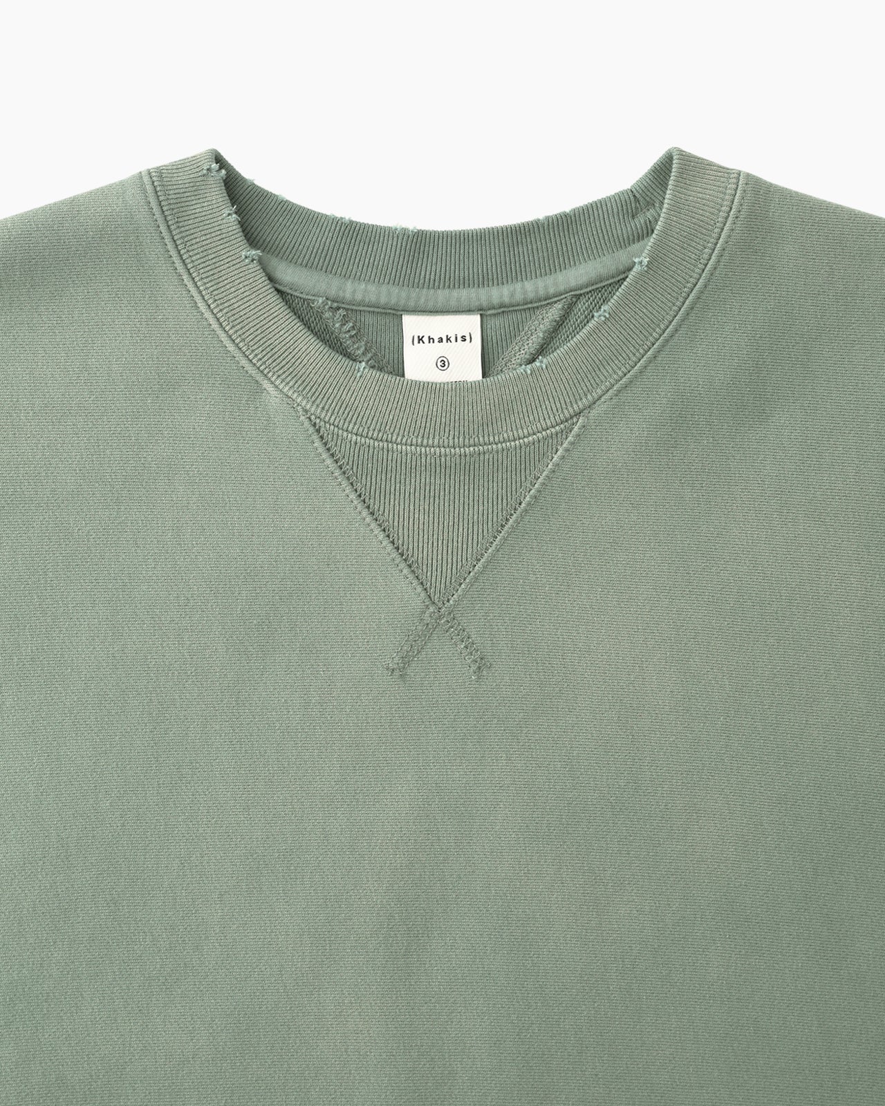 Khakis - Distressed S/S Crewneck (Grey) product image 2 | TRAB K-Fashion Australia
