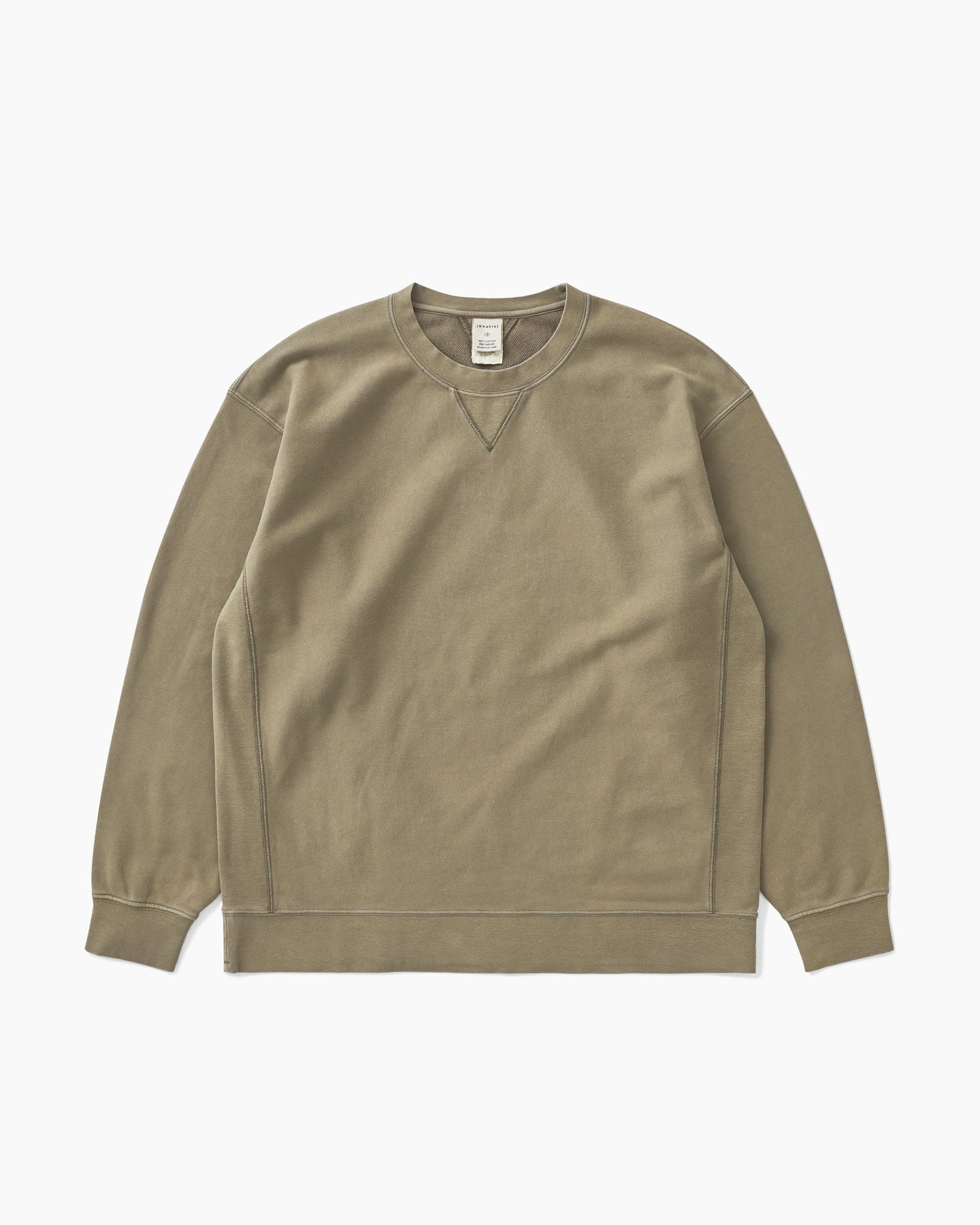 Khakis - Dyed Stock Crewneck (Mud) product image 1 | TRAB K-Fashion Australia