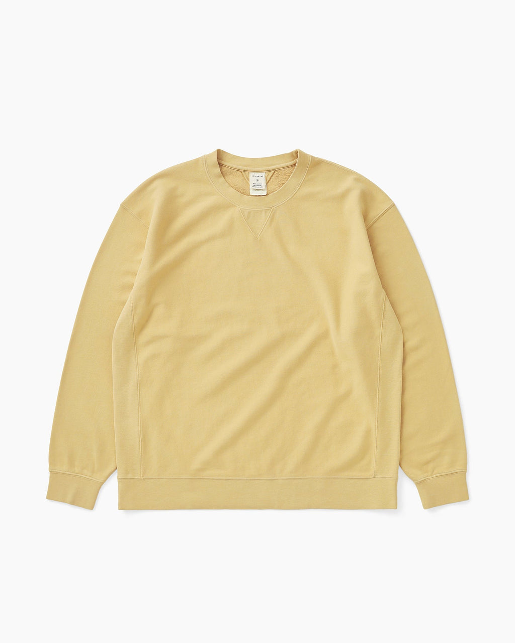 Khakis - Dyed Stock Crewneck (Pale Yellow) product image 1 | TRAB K-Fashion Australia