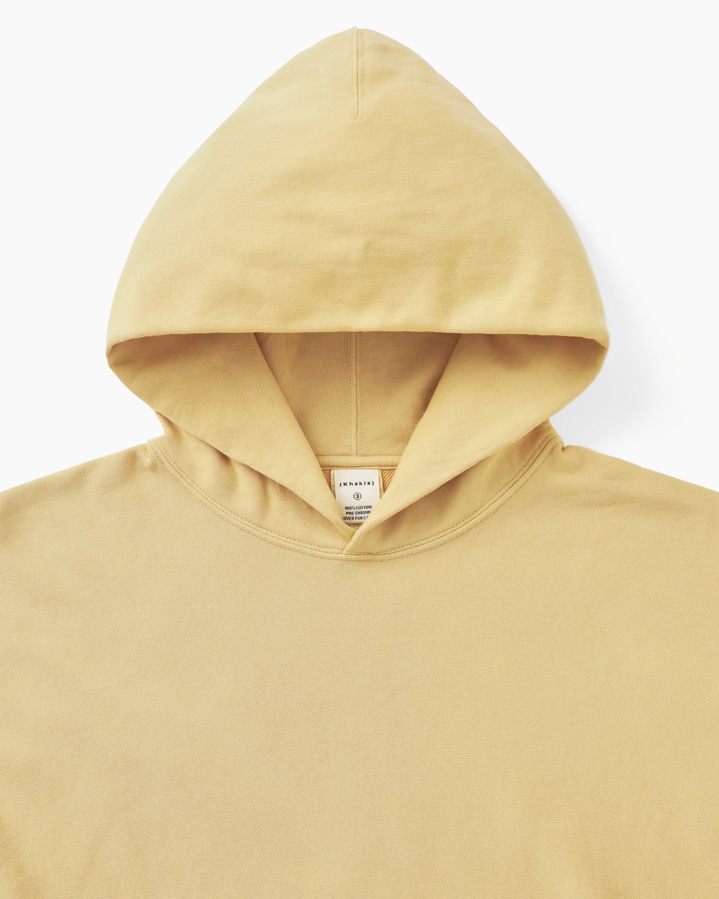 Khakis - Dyed Stock Hoodie (Pale Yellow) product image 2 | TRAB K-Fashion Australia