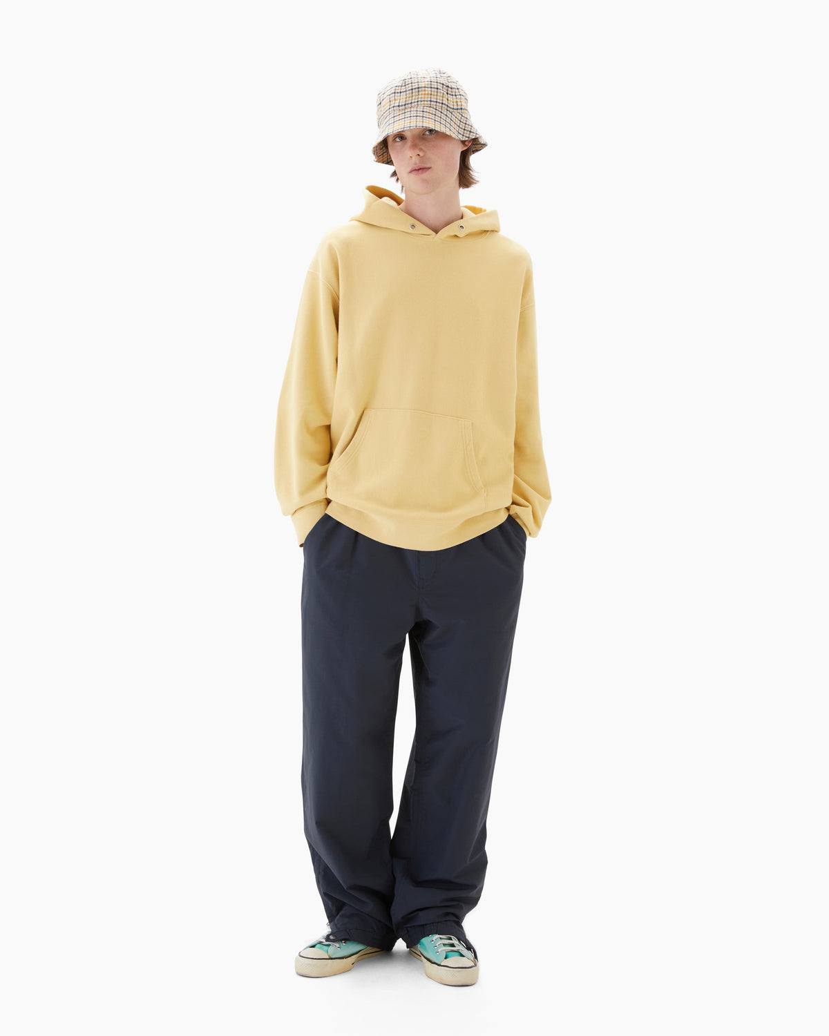Khakis - Dyed Stock Hoodie (Pale Yellow) product image 5 | TRAB K-Fashion Australia