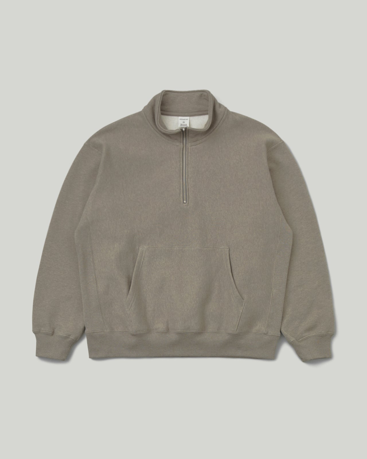 Khakis - Half Zip Pocket Pullover (Sage) product image 1 | TRAB K-Fashion Australia