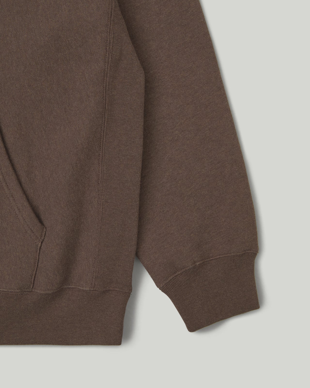 Khakis - Half Zip Pocket Pullover (Brown) product image 3 | TRAB K-Fashion Australia