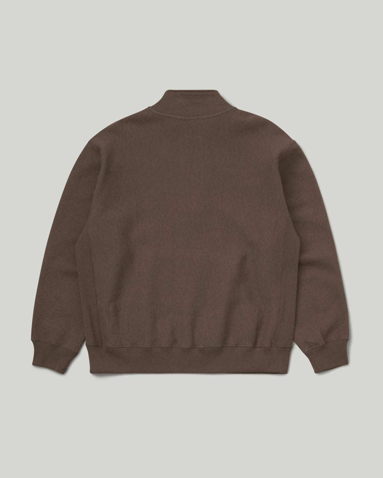 Khakis - Half Zip Pocket Pullover (Brown) product image 5 | TRAB K-Fashion Australia