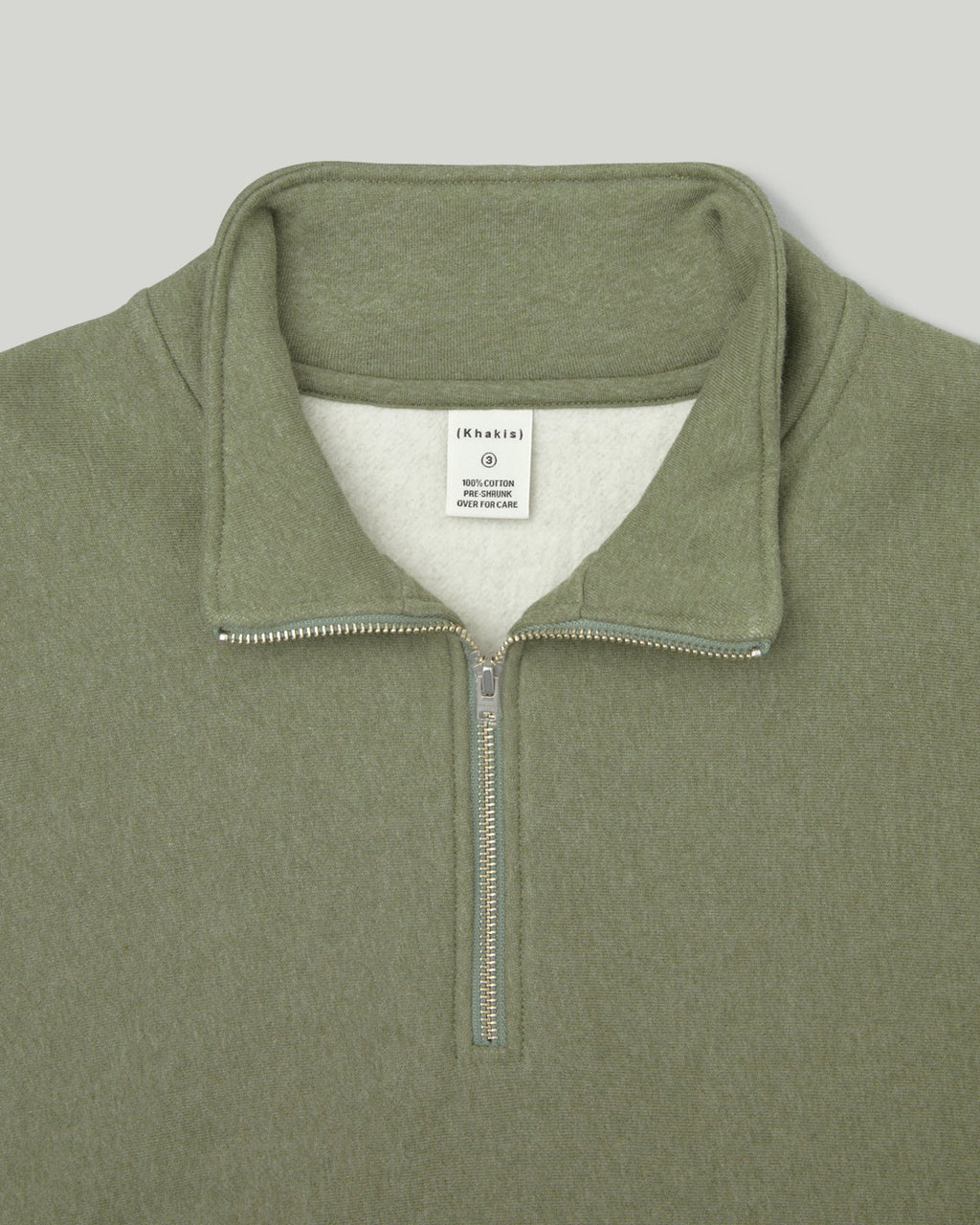 Khakis - Half Zip Pocket Pullover (Green) product image 2 | TRAB K-Fashion Australia