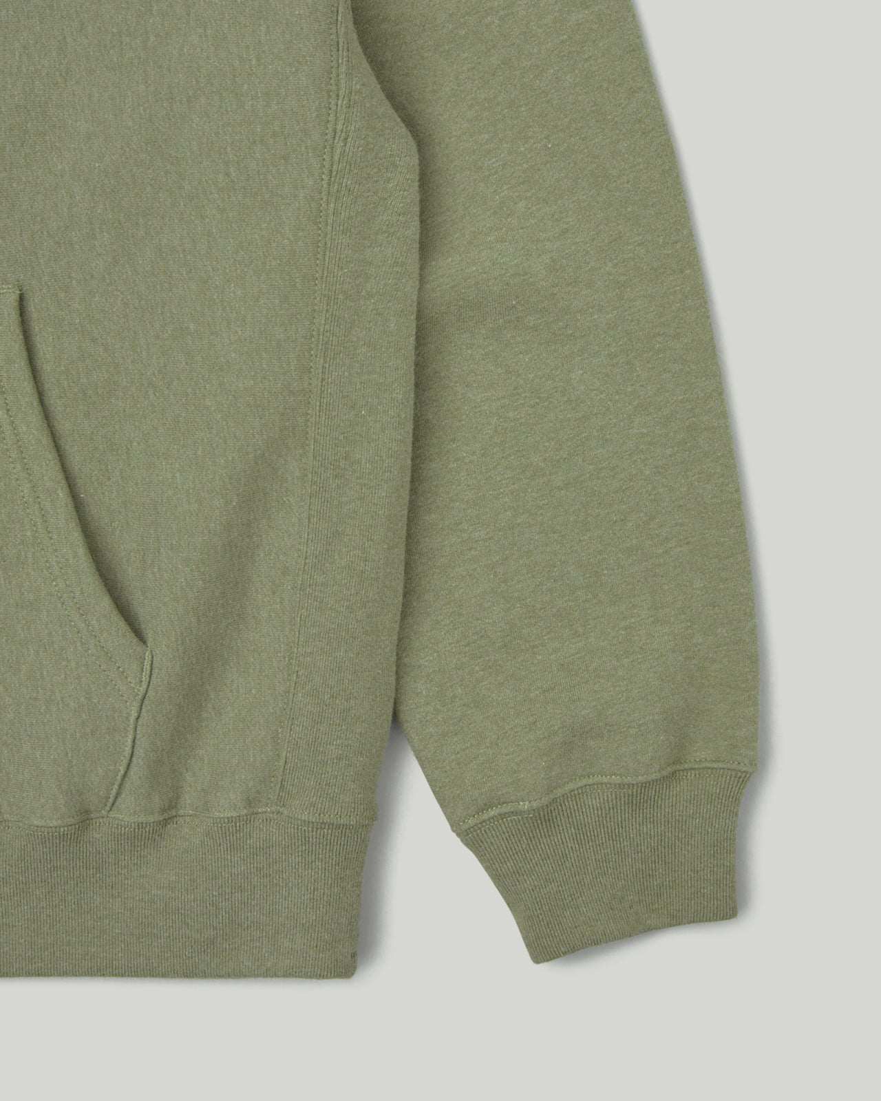 Khakis - Half Zip Pocket Pullover (Green) product image 3 | TRAB K-Fashion Australia